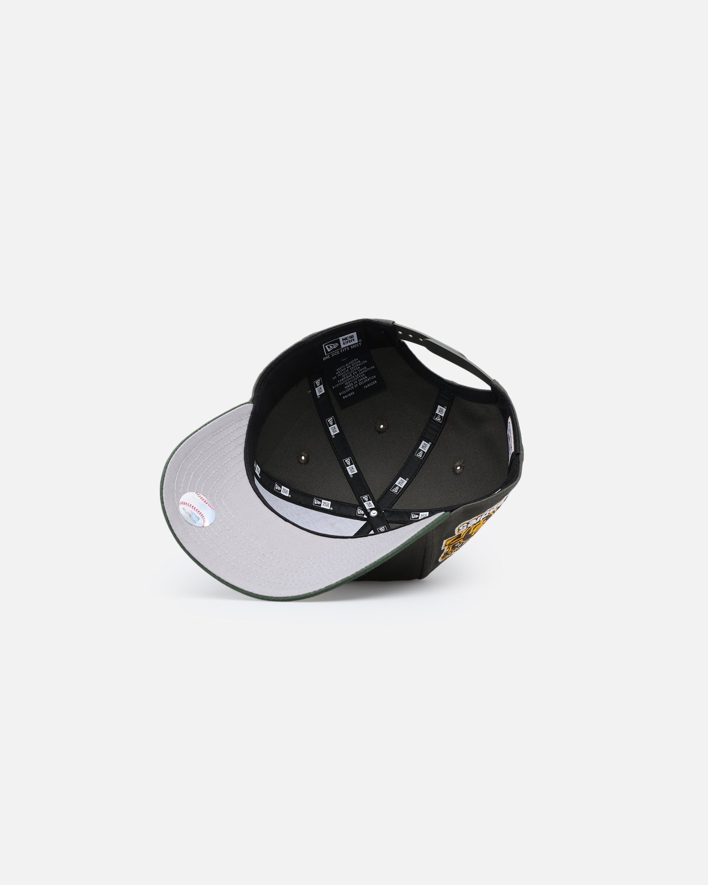 New Era San Diego Padres 'Contrast Visor' Pre-Curved Golfer Snapback Moss/Green