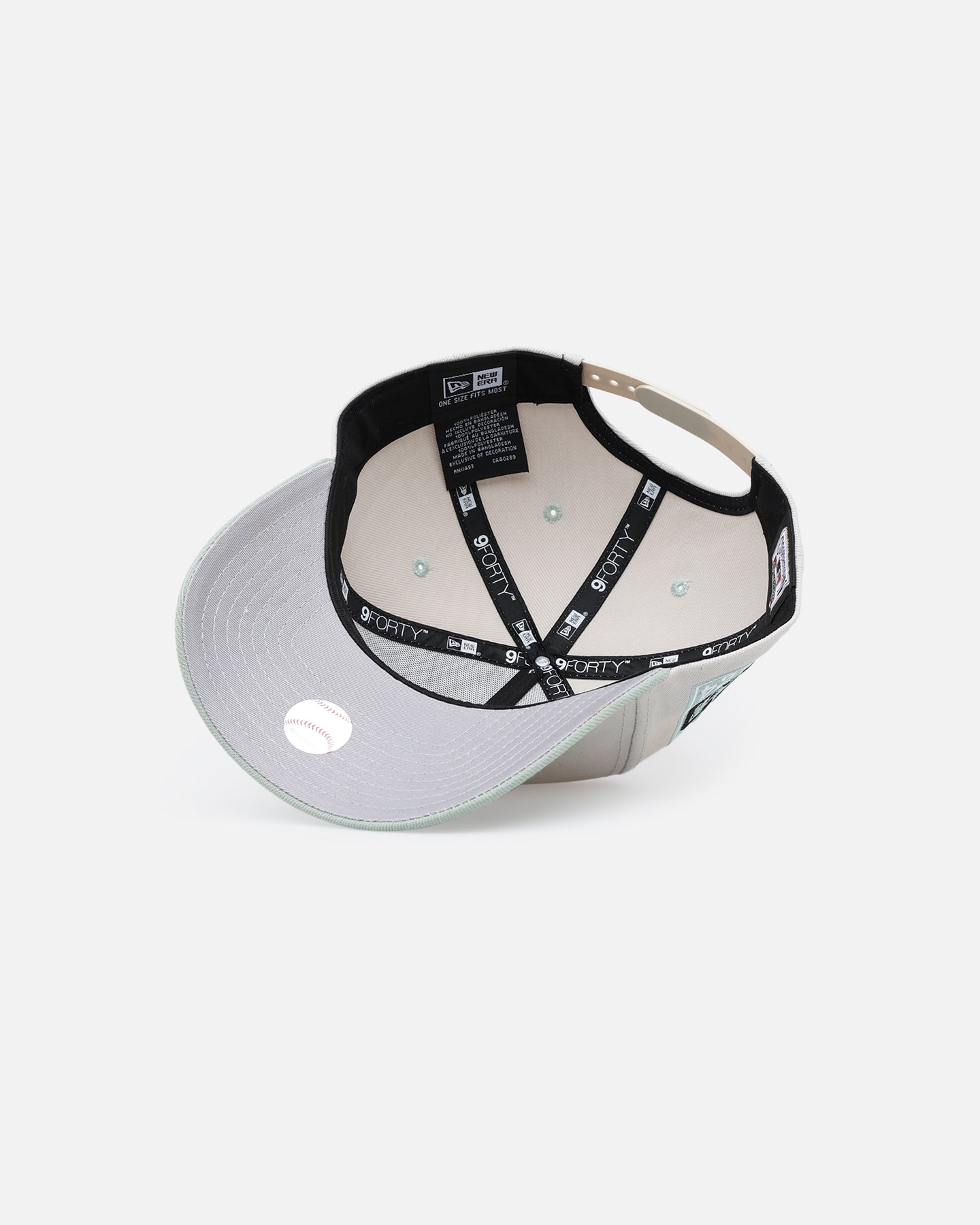 New Era San Francisco Giants 'Sea Glass' 9FORTY A-Frame Snapback Stone/Green