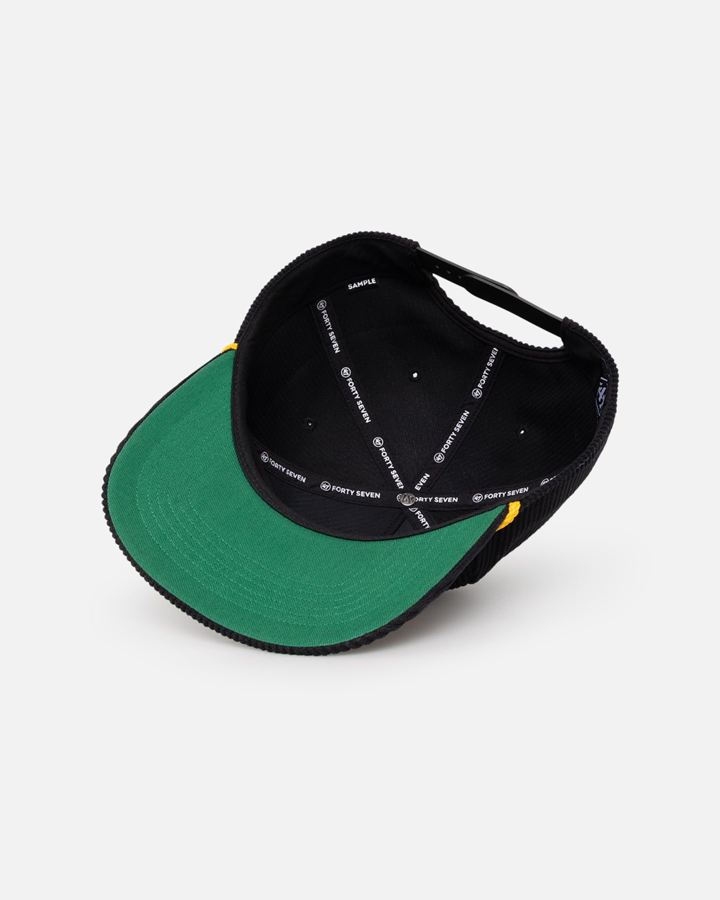 47 Brand Pittsburgh Pirates 'MLB Opening Day' Corduroy Crossrope Hitch Snapback Black