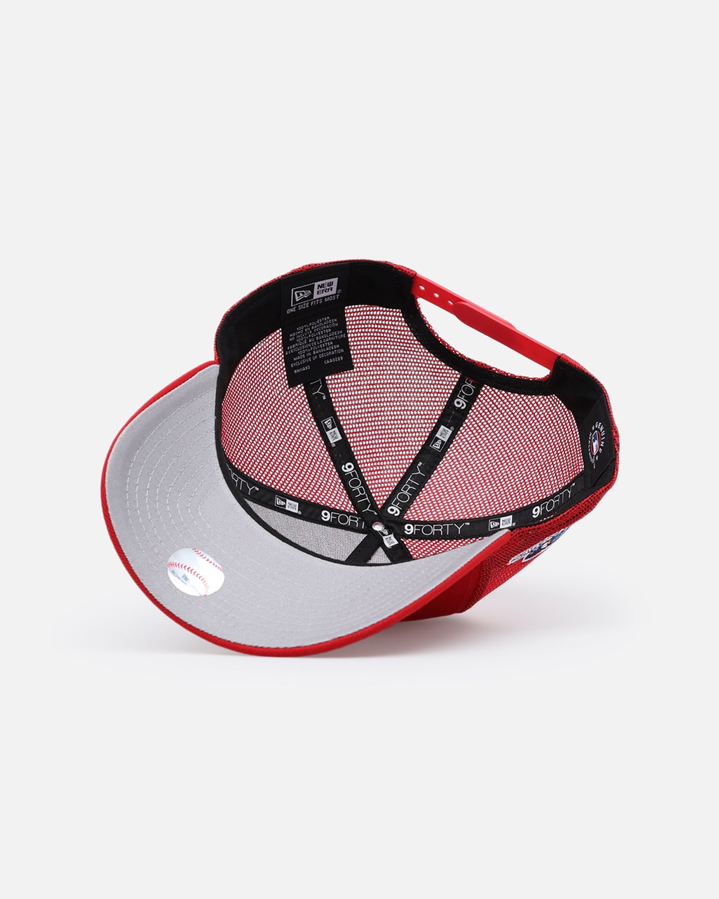 New Era Los Angeles Angels 9FORTY A-Frame Trucker Snapback OTC