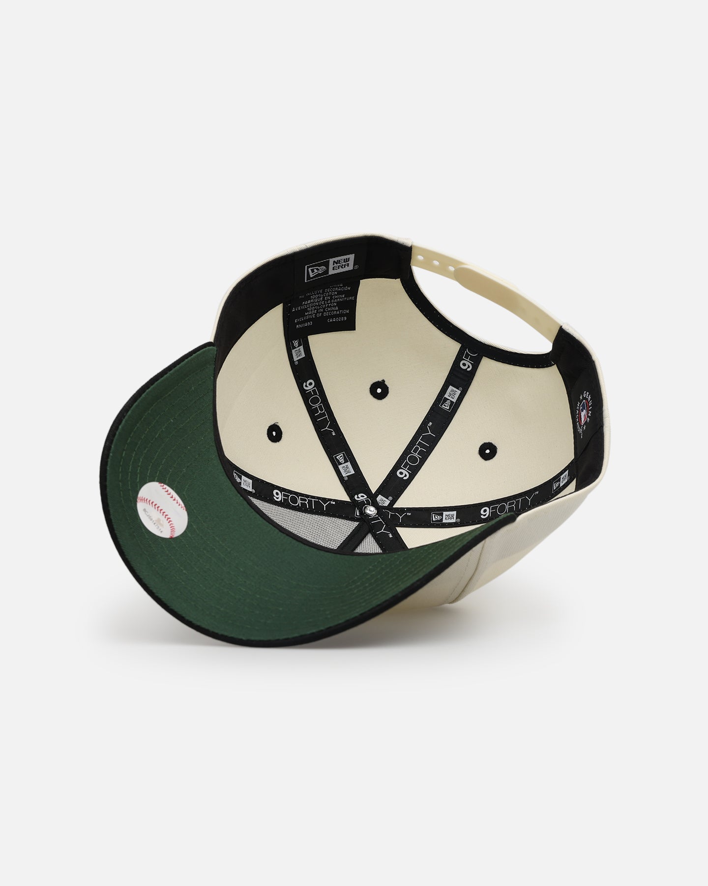 New Era Atlanta Braves 'Paisley Hit' 9FORTY A-Frame Snapback Chrome White/Black