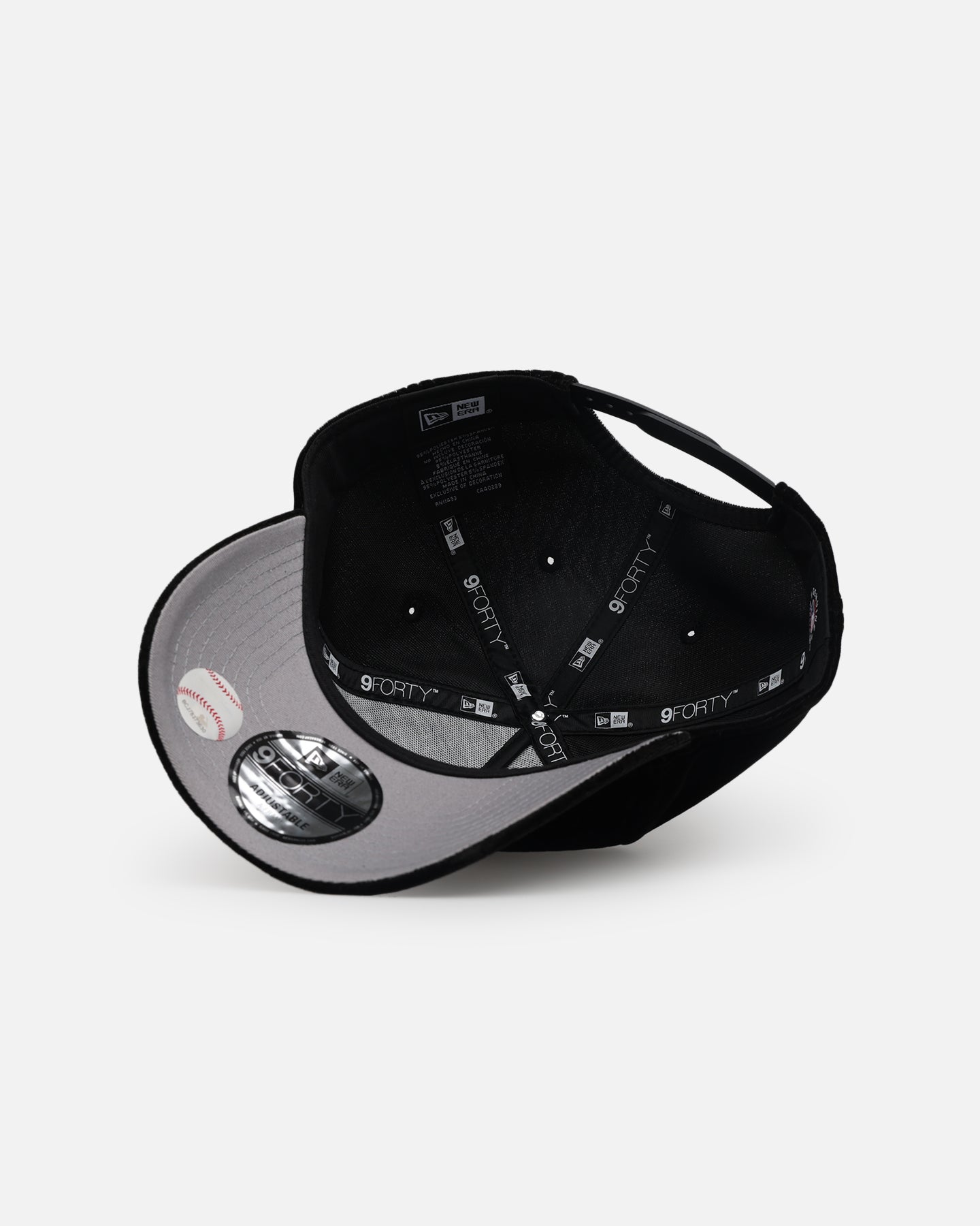New Era Los Angeles Dodgers 'Velvet Dreams' 9FORTY A-Frame Snapback Black/Grey