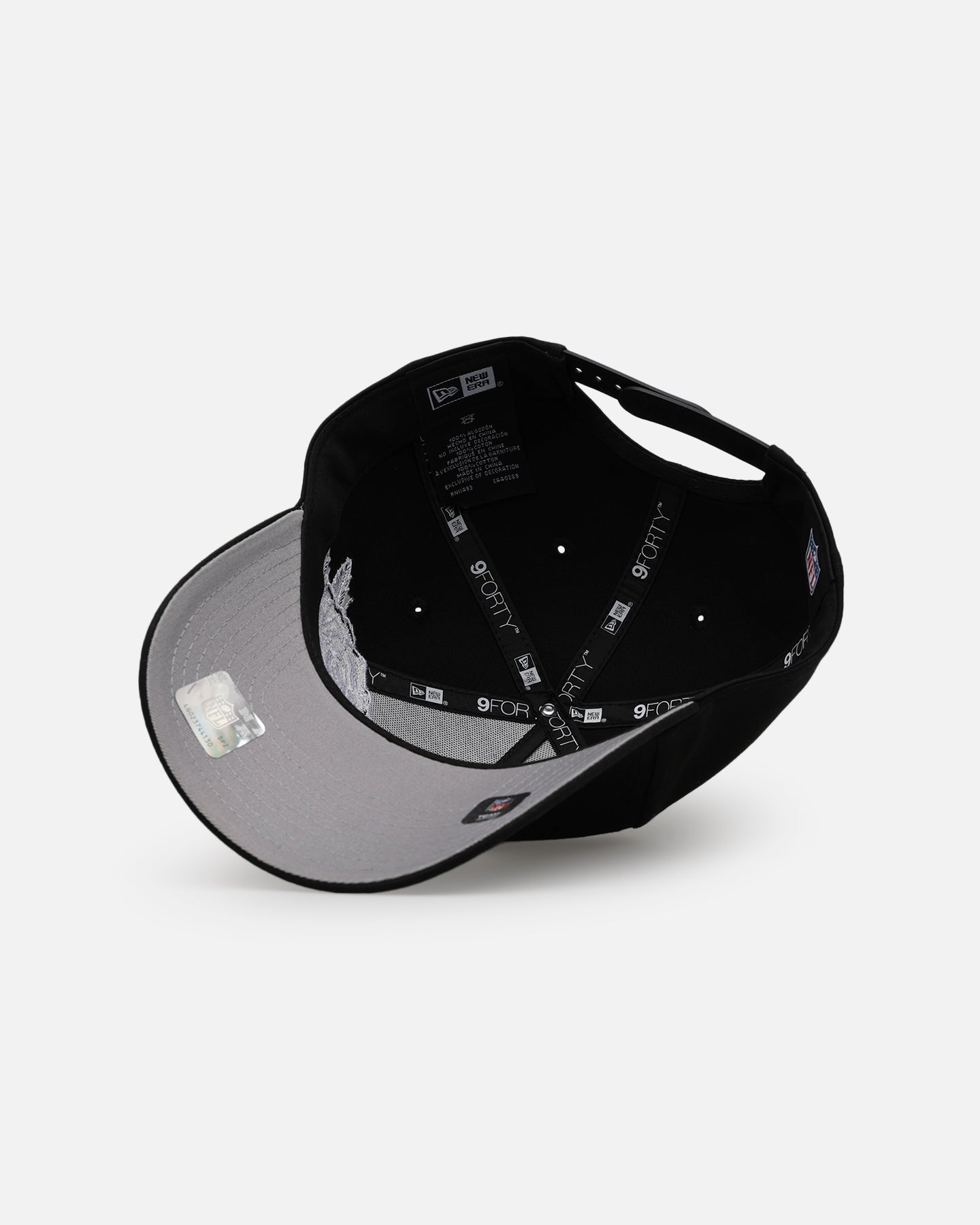 New Era San Francisco 49ers 'Ornate Rose' 9FORTY A-Frame Snapback Black/White