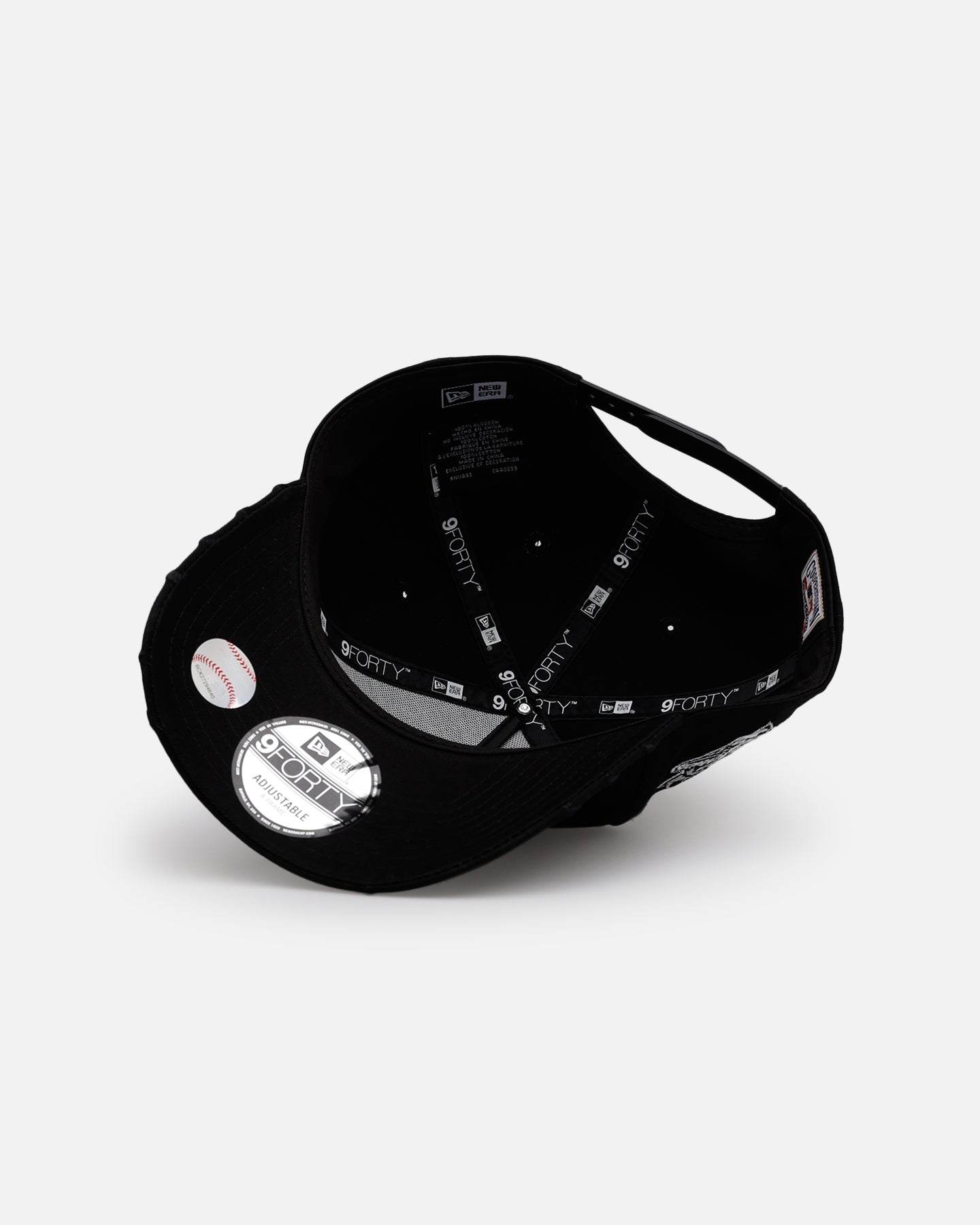 New Era New York Yankees 'Dark Steel' 9FORTY A-Frame Snapback Black/Grey