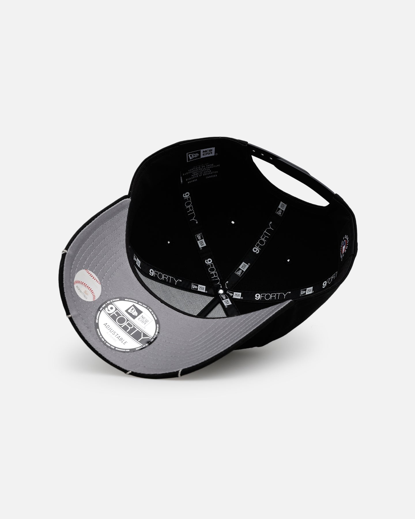 New Era San Diego Padres 'Spider Web Visor' 9FORTY A-Frame Snapback Black