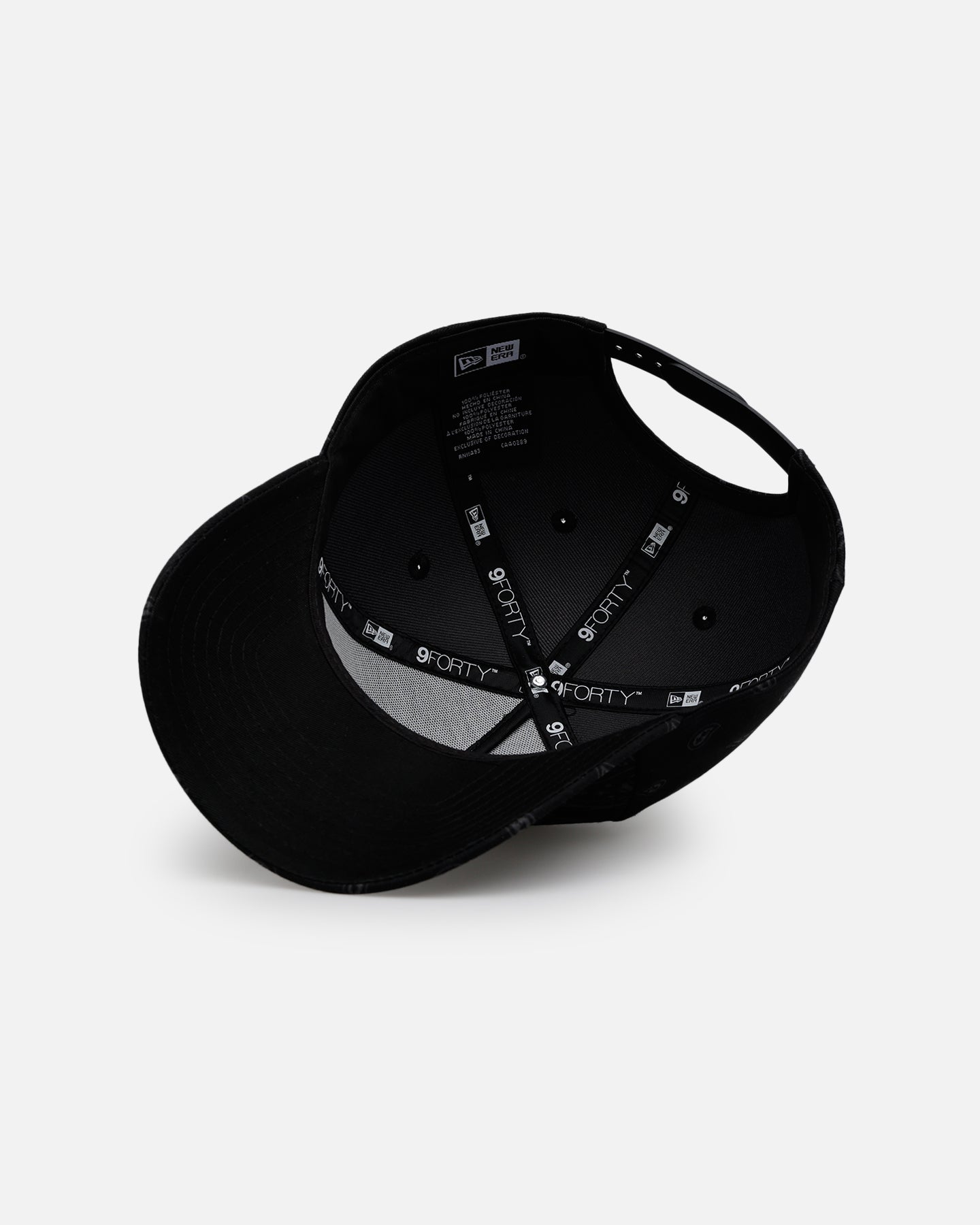 New Era Mexico National Baseball Team 'Tonal Paisley' 9FORTY A-Frame Snapback Black