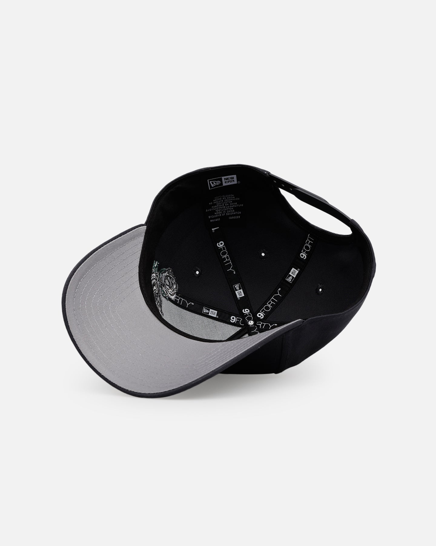 New Era Mexico National Baseball Team 'Gray Tonal Rose Embroidery' 9FORTY A-Frame Snapback Gray