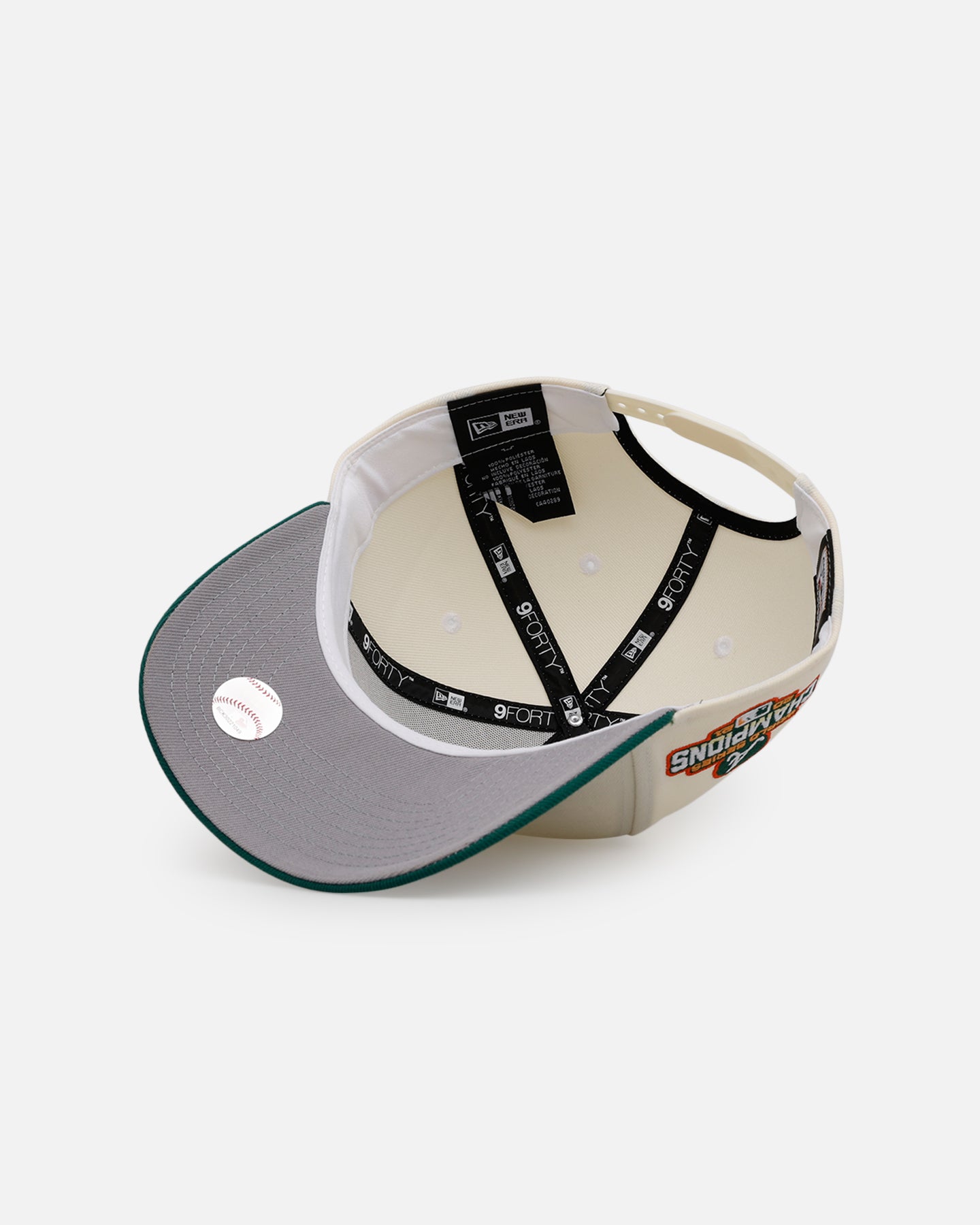 New Era Atlanta Braves 'Citrus' 9FORTY A-Frame Snapback Chrome/Green/Orange