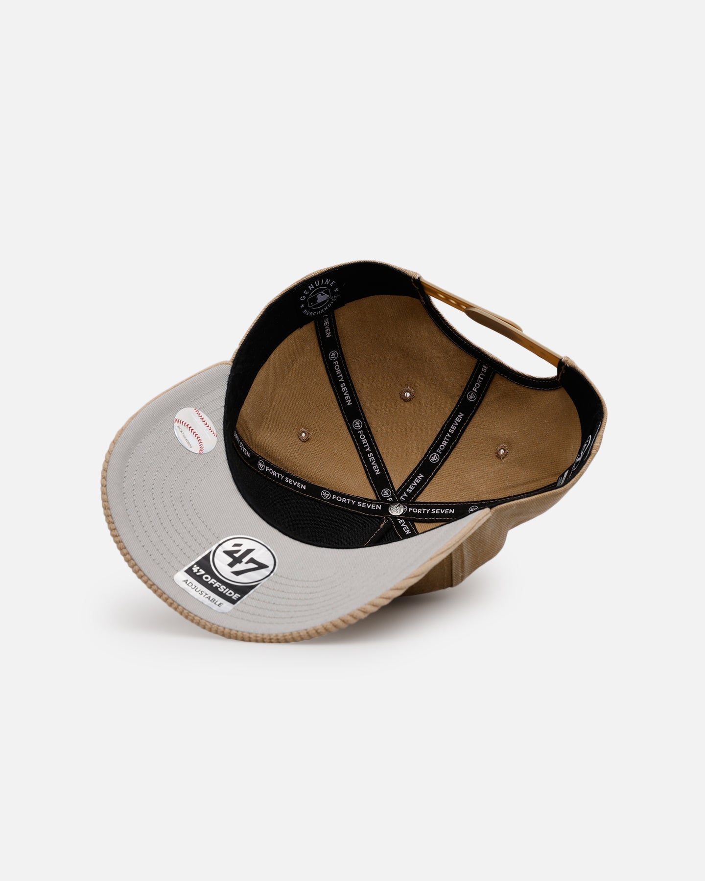 47 Brand San Diego Padres 'Apollo Cord Khaki' Hitch Snapback Khaki