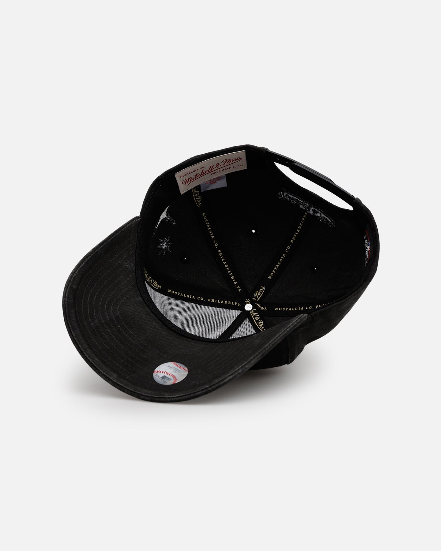 Mitchell & Ness Los Angeles Dodgers 'Starburst' Pro Pinch Snapback Black