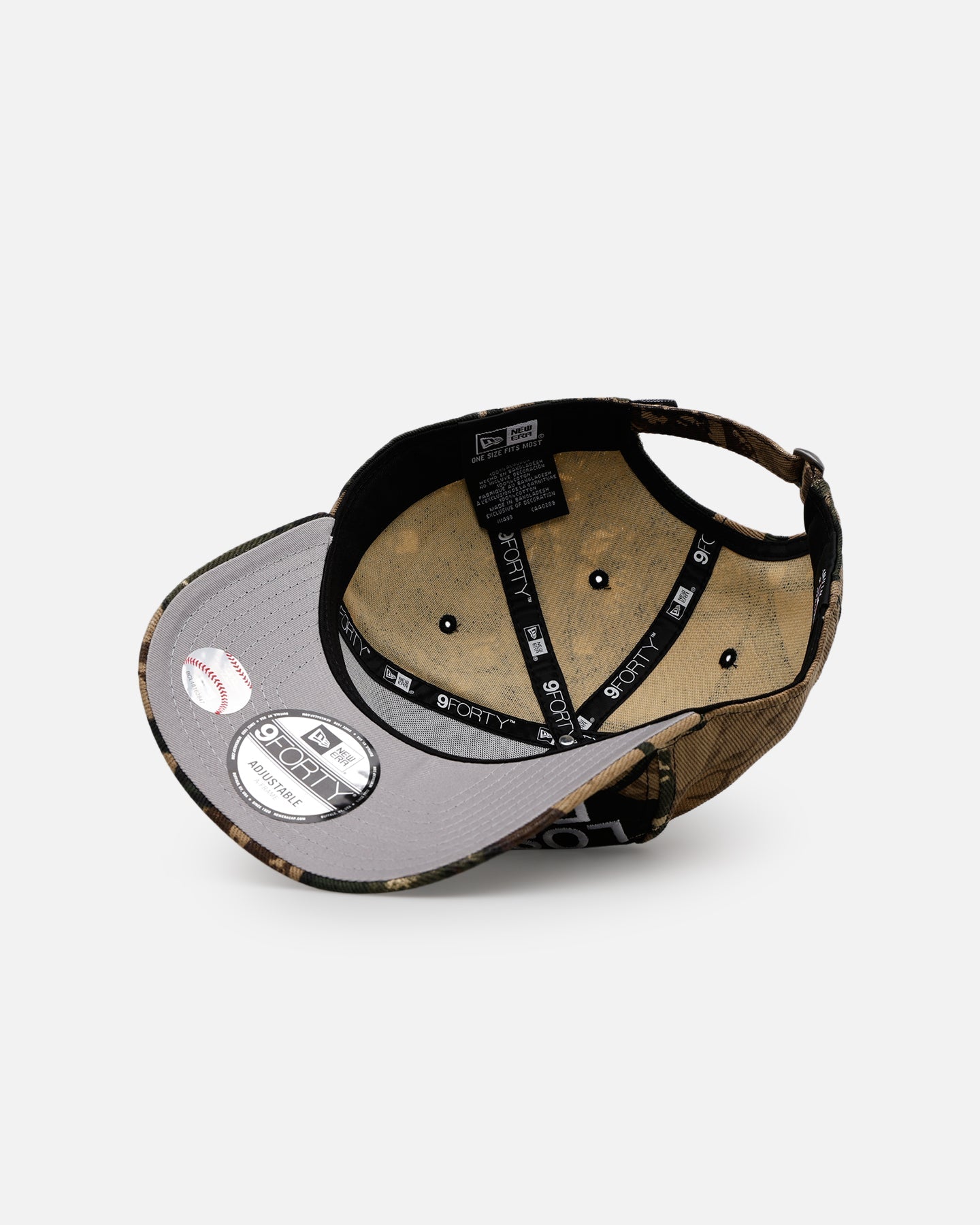 New Era Los Angeles Dodgers 'Bold' 9FORTY A-Frame Strapback Camo