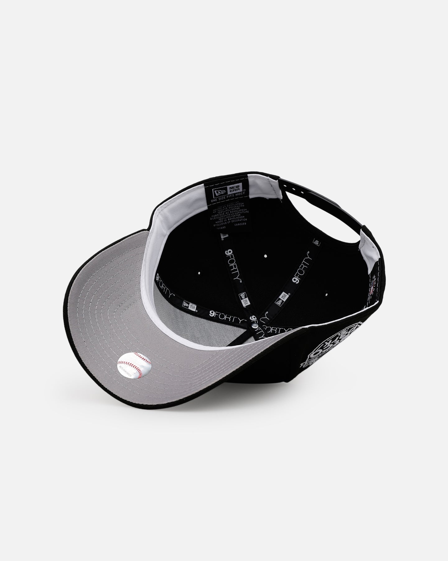 New Era San Diego Padres 'Black And White' 9FORTY A-Frame Snapback Black/White