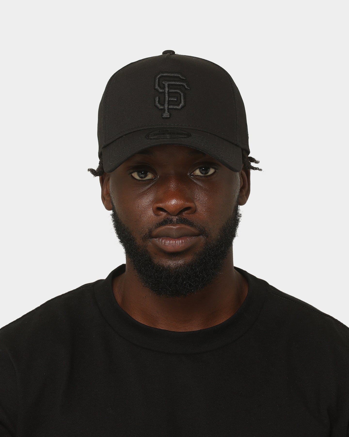 New Era San Francisco Giants 9FORTY A-Frame Snapback Black/Black