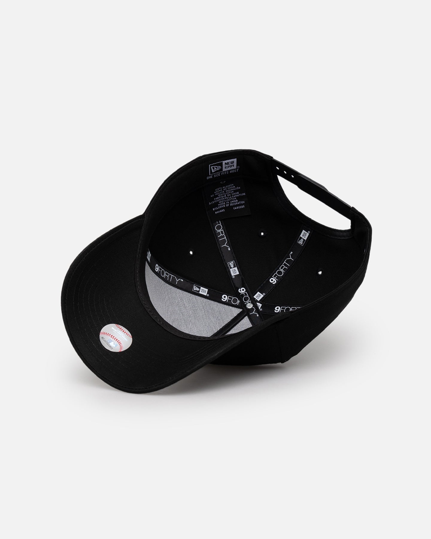 New Era Chicago White Sox 'Black/White' 9FORTY A-Frame Snapback Black/White