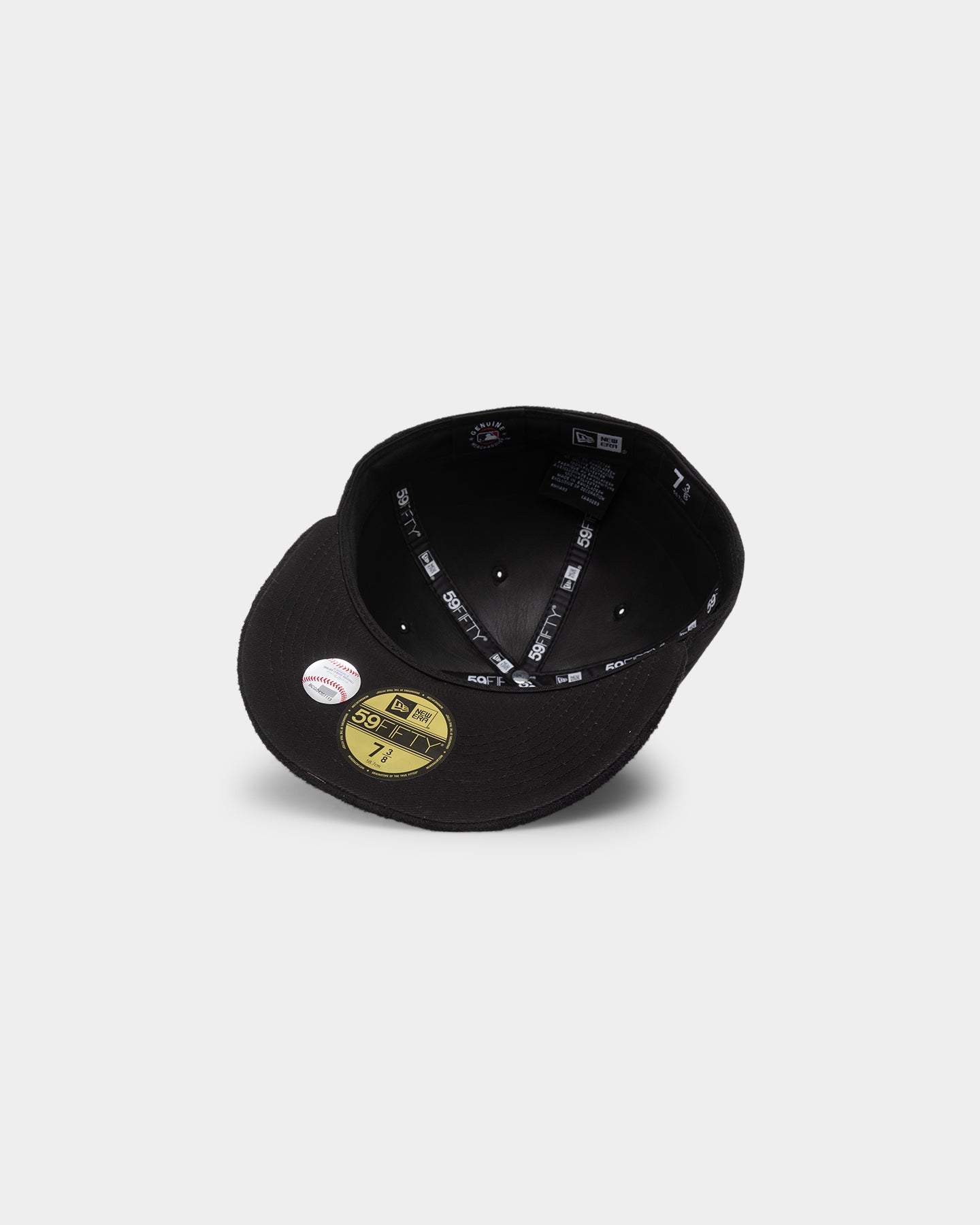 New Era New York Yankees 'Black Tan Suede' 59FIFTY Fitted Black/Tan