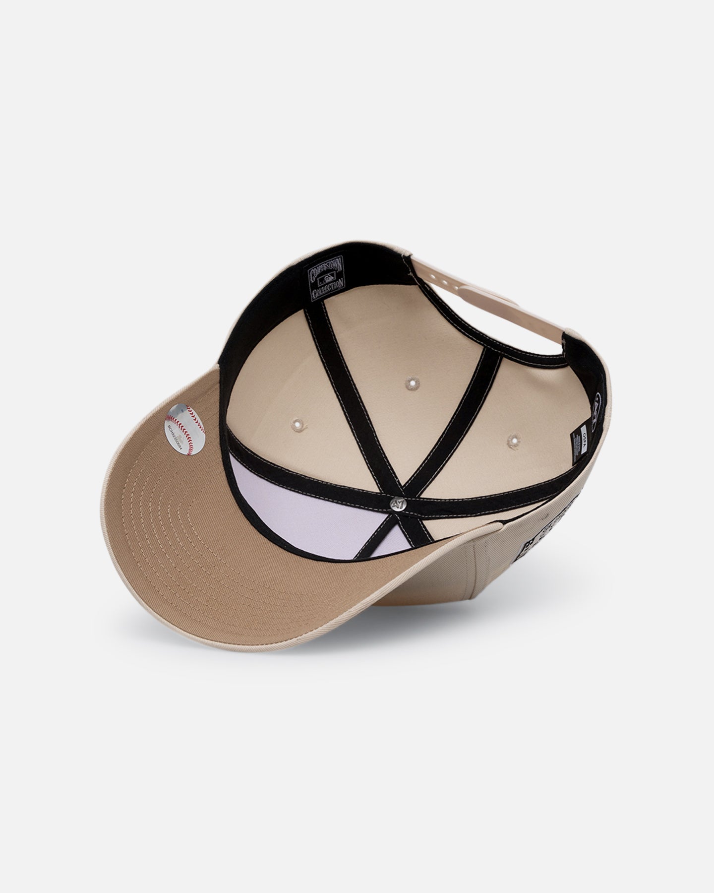 47 Brand New York Yankees 'Caramel Swirl' Sure Shot MVP Snapback Natural/Khaki