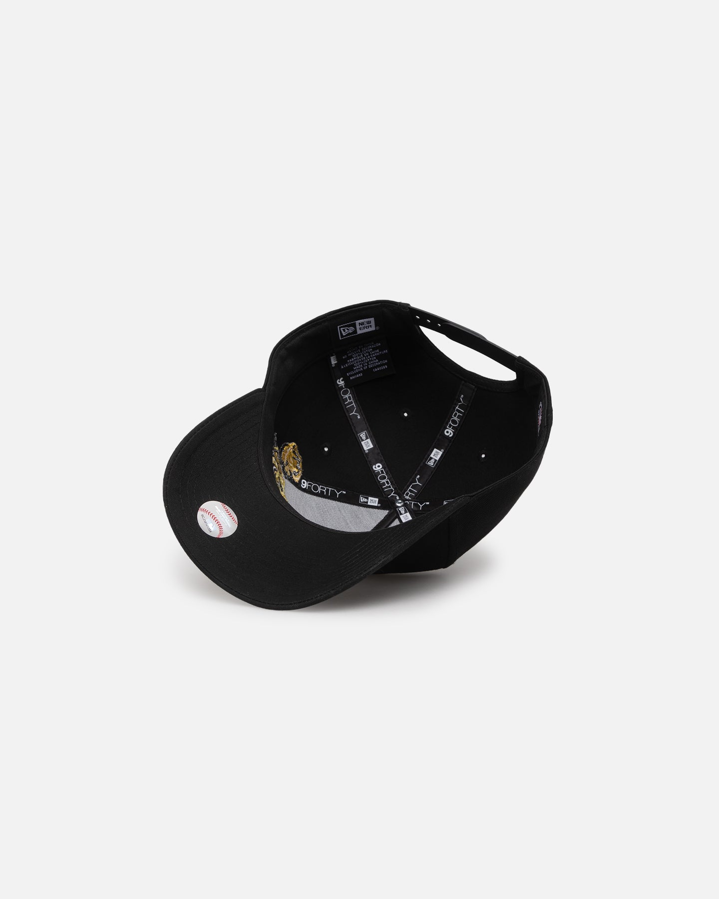New Era Houston Astros 'Black Tonal Gold Rose' 9FORTY A-Frame Snapback Black/Gold