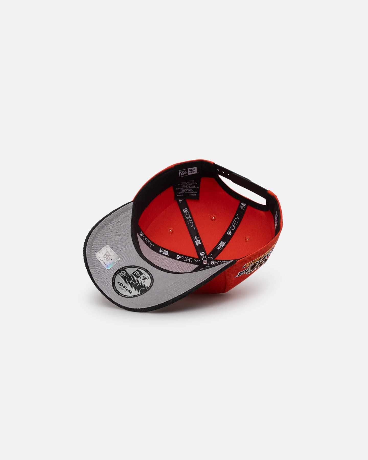 New Era Atlanta Falcons 'Scary Nights' 9FORTY A-Frame Snapback Orange/Black
