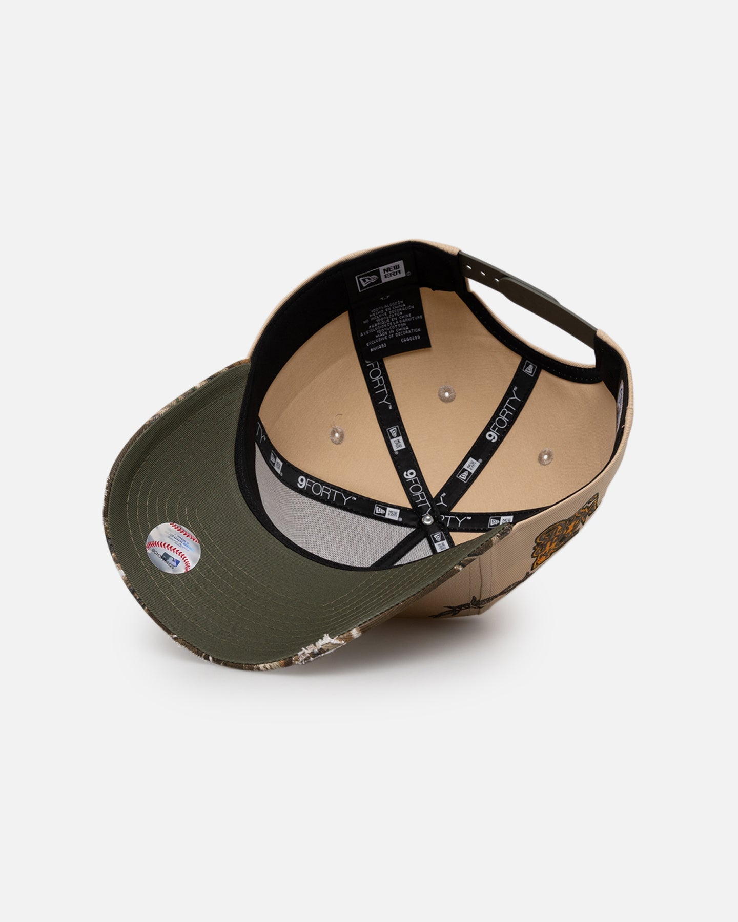 New Era Pittsburgh Pirates 'Real Tree Edge Grit' 9FORTY A-Frame Snapback Oat Milk/Real Tree