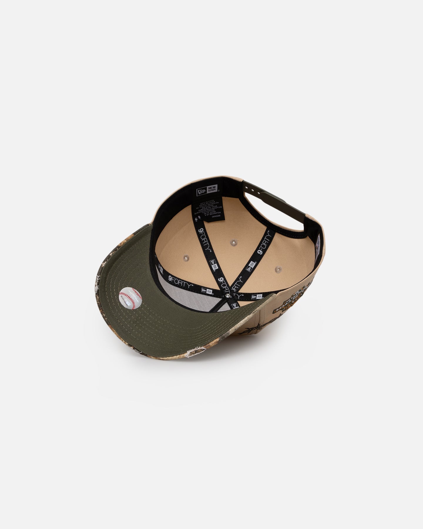New Era Chicago White Sox 'Real Tree Edge Grit' 9FORTY A-Frame Snapback Oat Milk/Real Tree