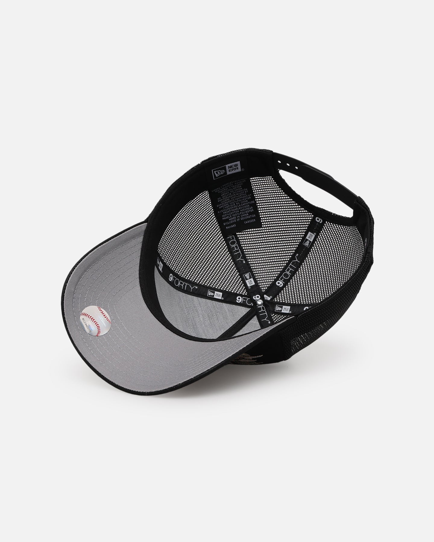 New Era Los Angeles Dodgers 'Dragon Collection 2.0' 9FORTY A-Frame Trucker Snapback Black