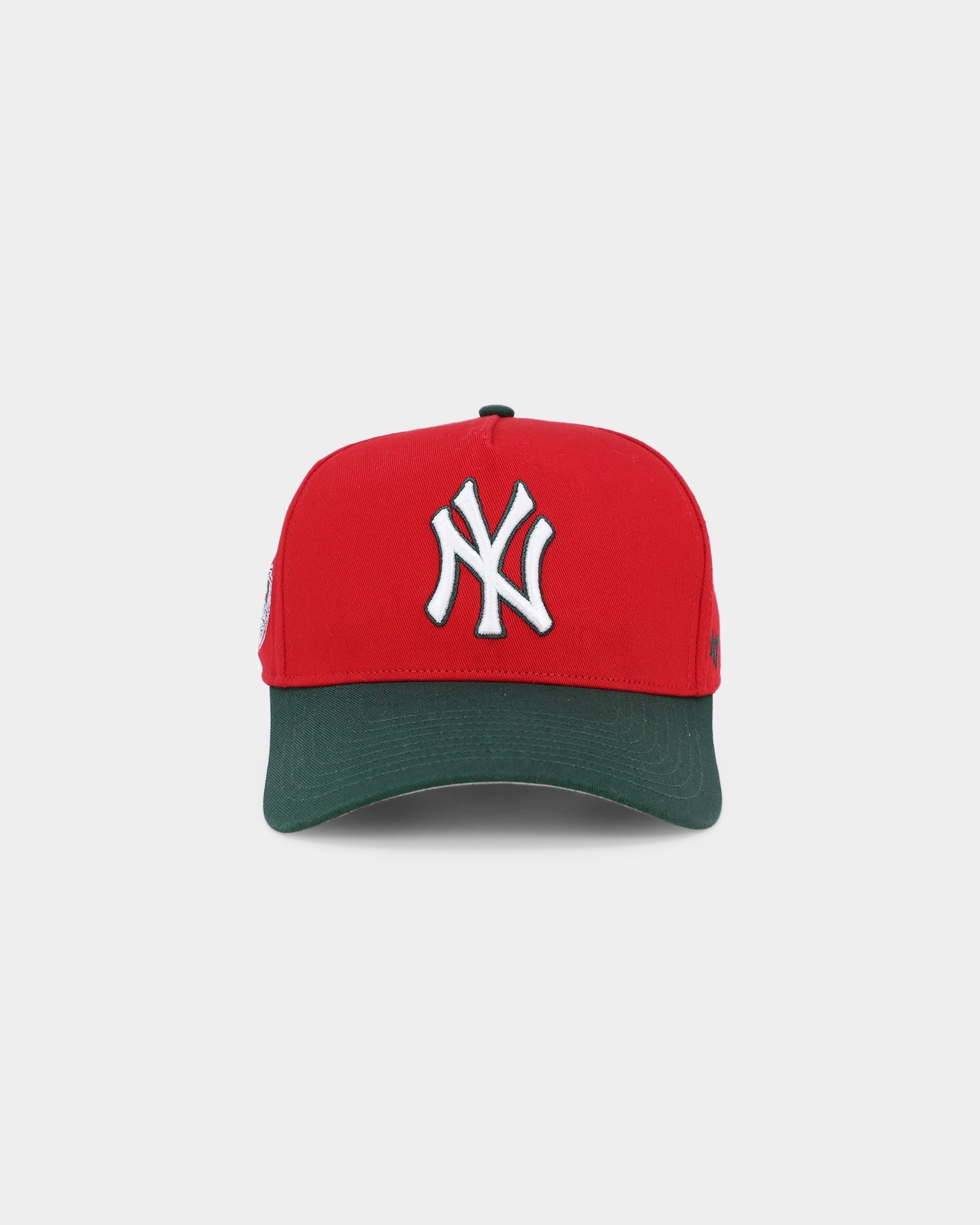 47 Brand New York Yankees 'Scarlet Pines' Sure Shot '47 MVP DT Snapback Red/Dark Green