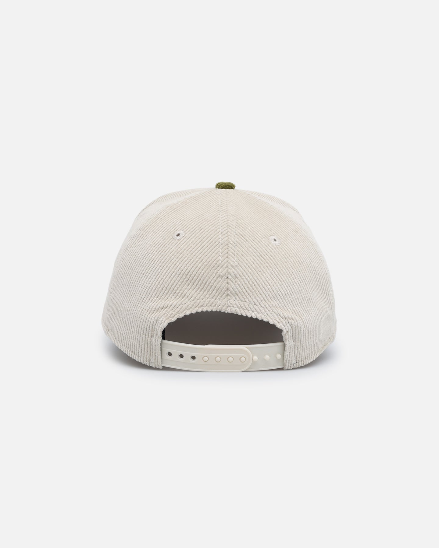 New Era Houston Astros 'Dusty Olive Corduroy' Golfer Pre-Curved Snapback Green Med