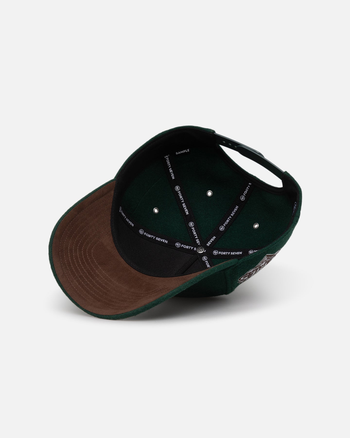 47 Brand New York Yankees Cliffside Offside DT Snapback Dark Green