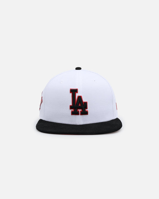 New Era Los Angeles Dodgers 'Fire Red' 59FIFTY Fitted White/Black
