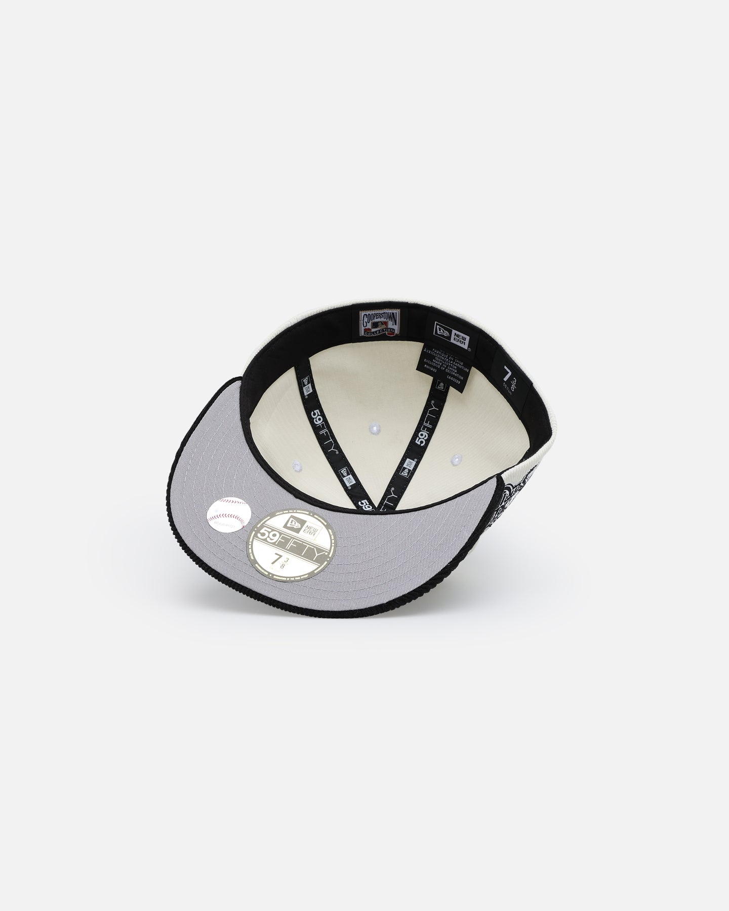 New Era Los Angeles Dodgers '2-Tone Corduroy' 59FIFTY Fitted Chrome/Black