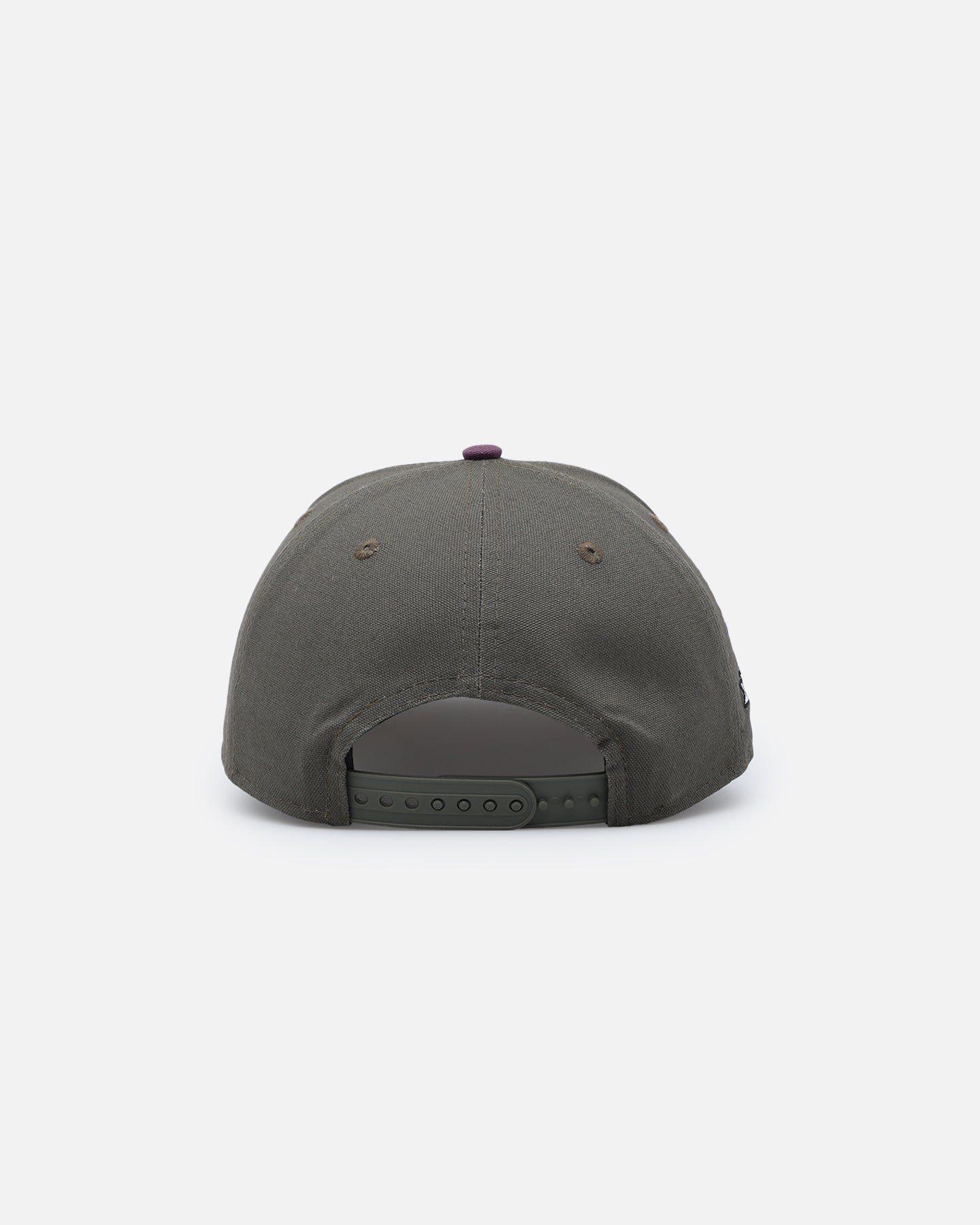 New Era Chicago Cubs 'Contrast Visor' Pre-Curved Golfer Snapback Moss/Plum