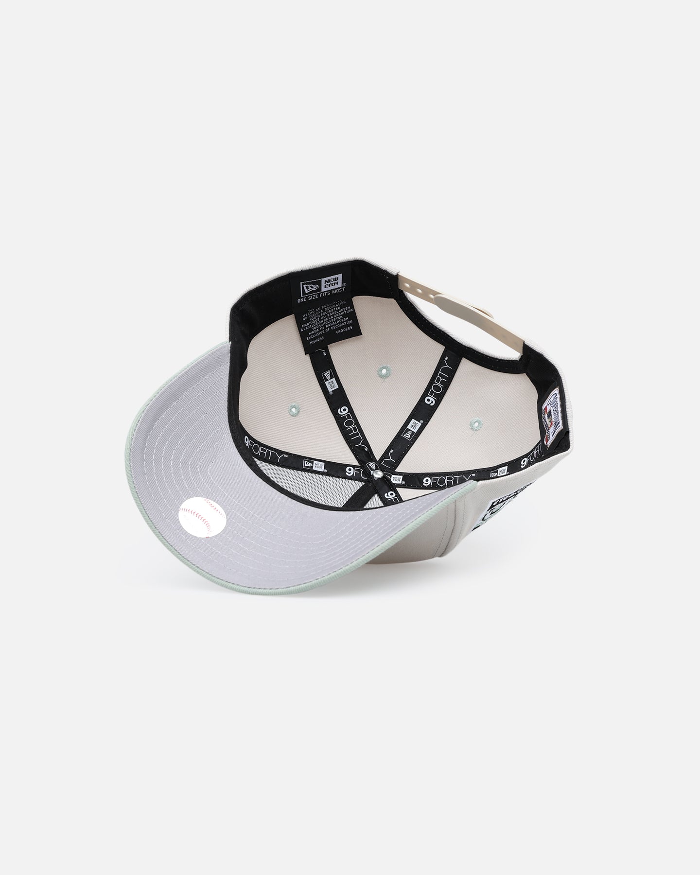 New Era Houston Astros 'Sea Glass' 9FORTY A-Frame Snapback Stone/Green
