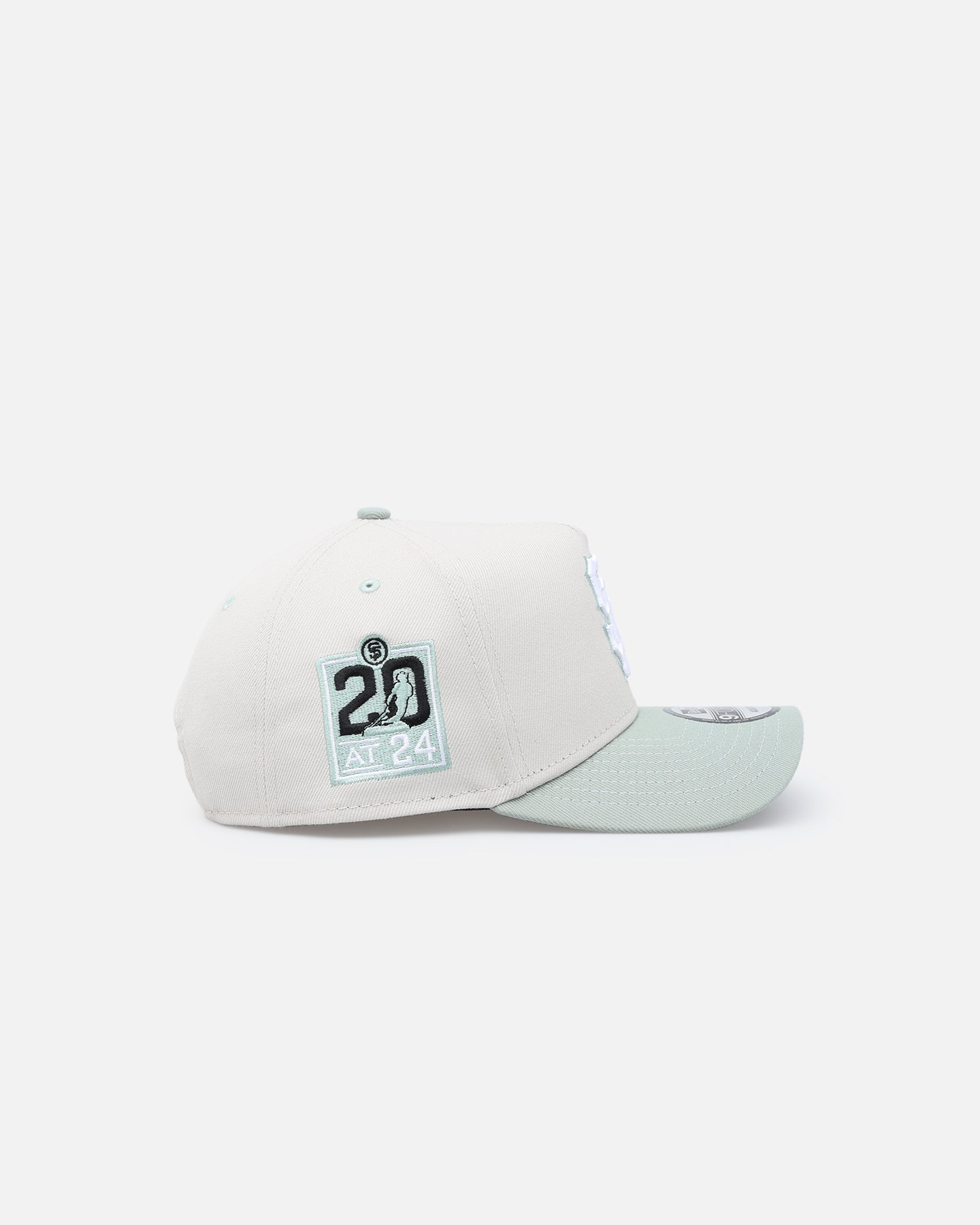 New Era San Francisco Giants 'Sea Glass' 9FORTY A-Frame Snapback Stone/Green