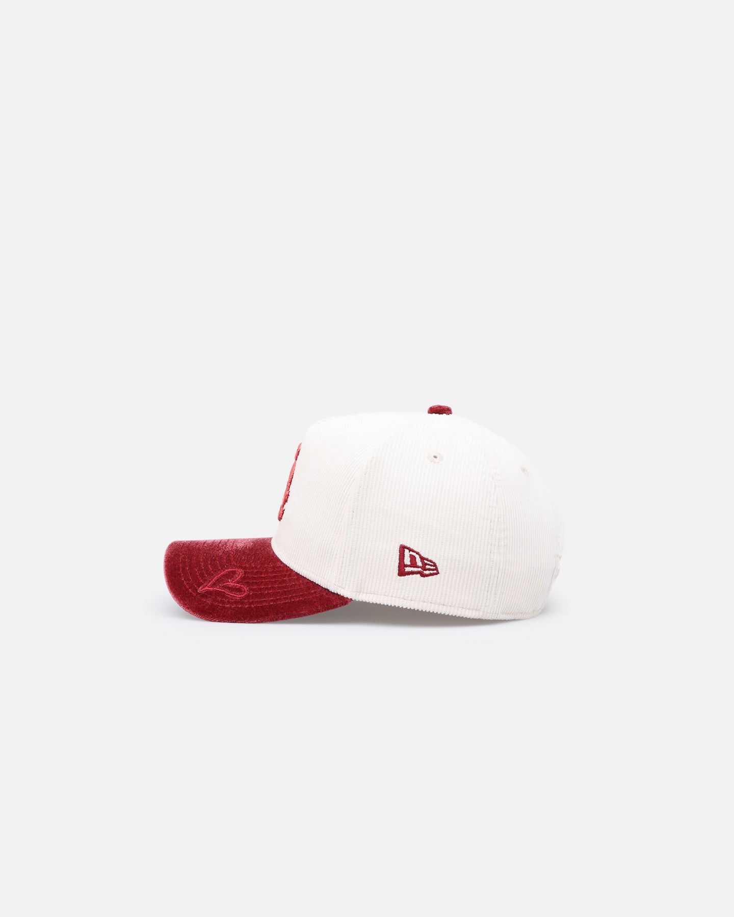 New Era Chicago White Sox 'Premium Corduroy Velvet' 9FORTY A-Frame Snapback Chrome White/Cardinal