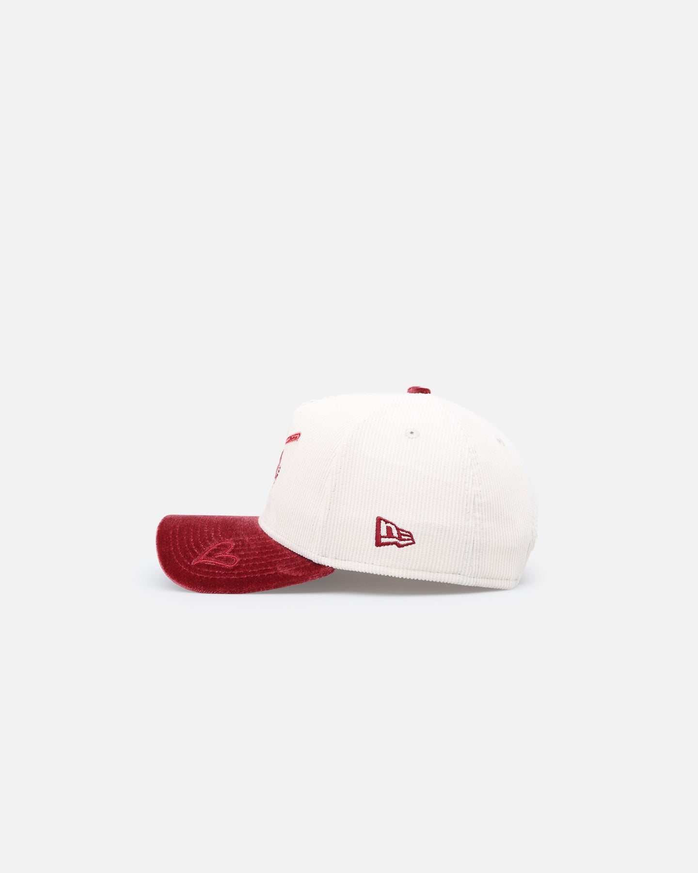 New Era San Diego Padres 'Premium Corduroy Velvet' 9FORTY A-Frame Snapback Chrome White/Cardinal