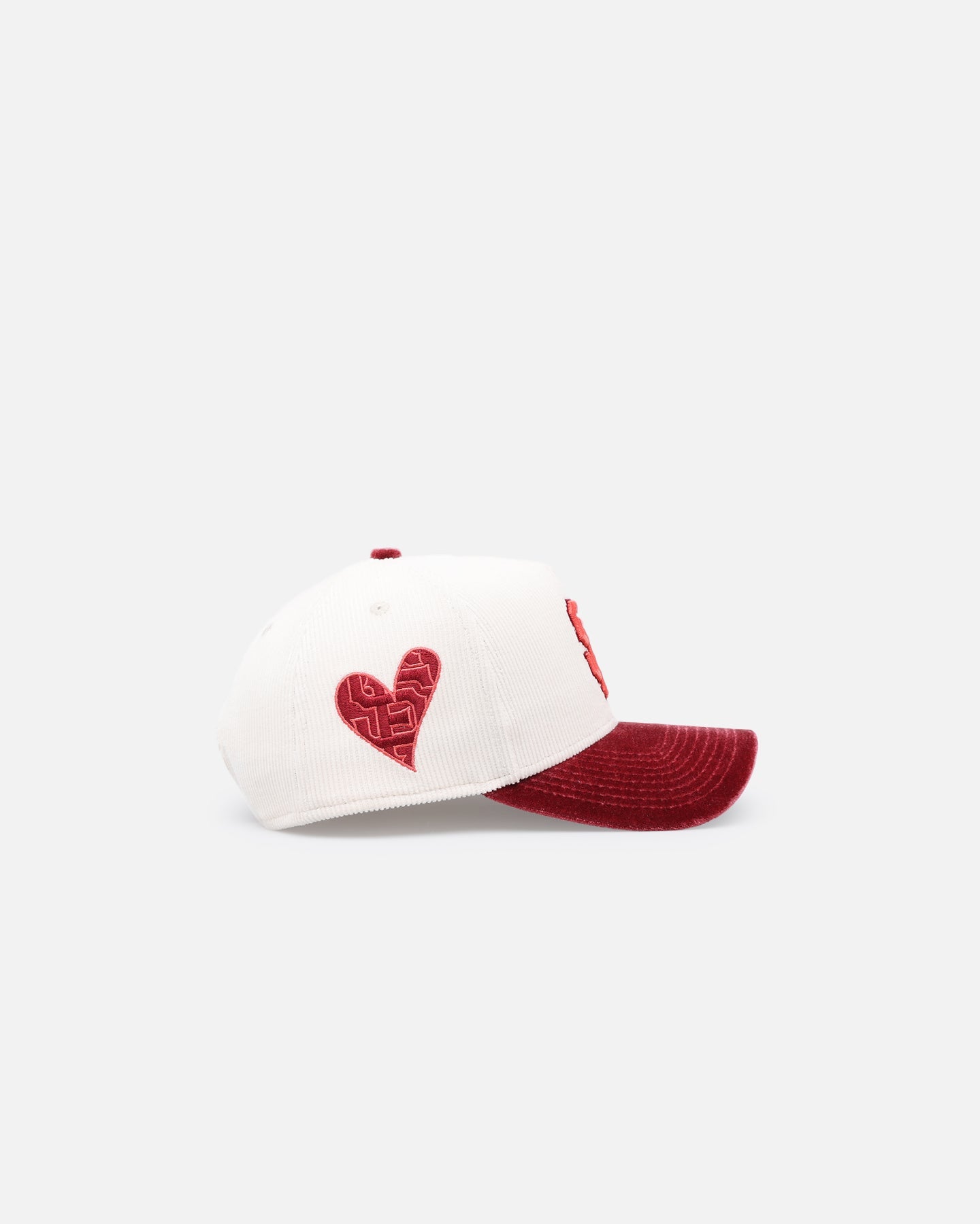 New Era San Francisco Giants 'Premium Corduroy Velvet' 9FORTY A-Frame Snapback Chrome White/Cardinal