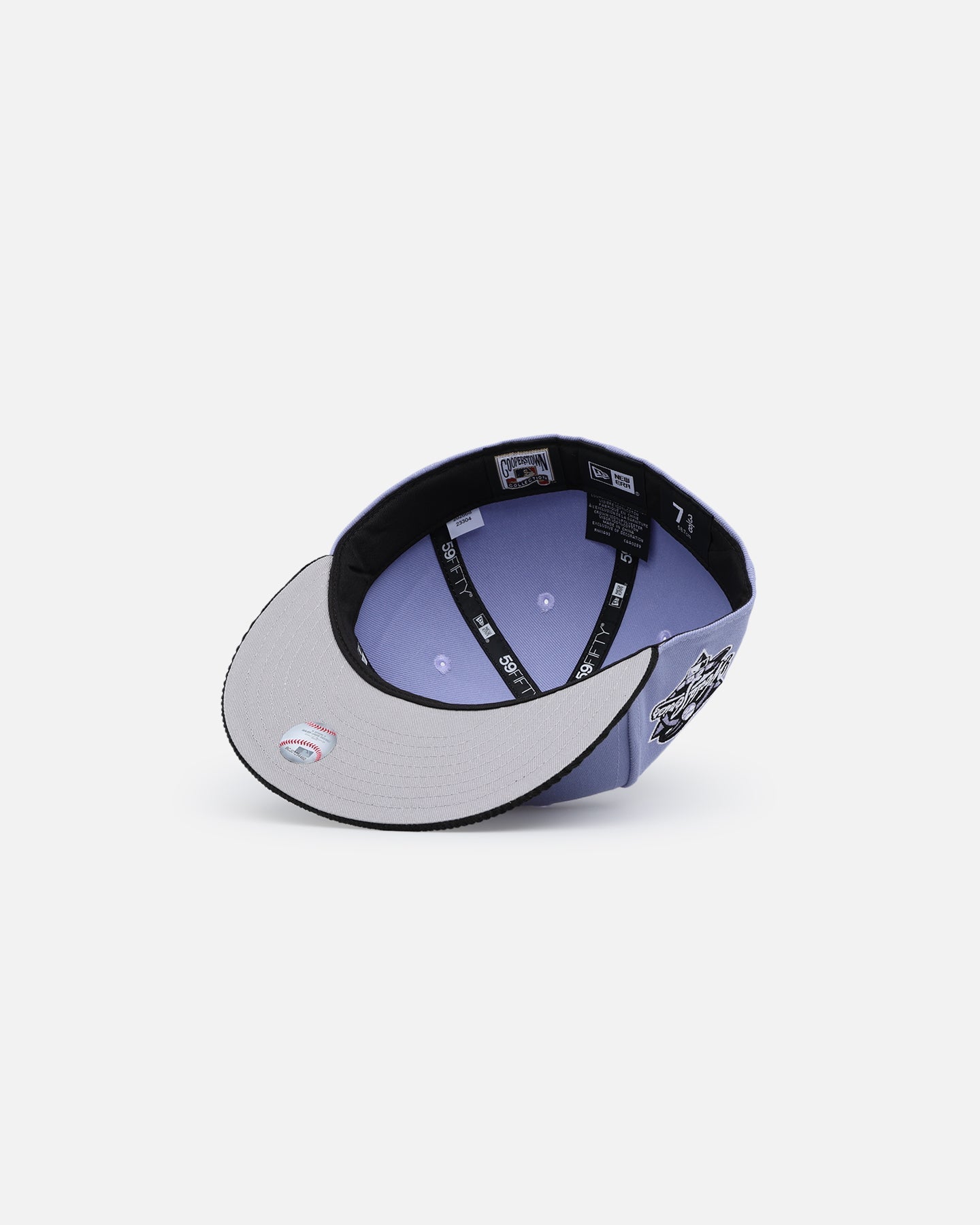 New Era New York Yankees 59FIFTY Fitted Lavender/Black