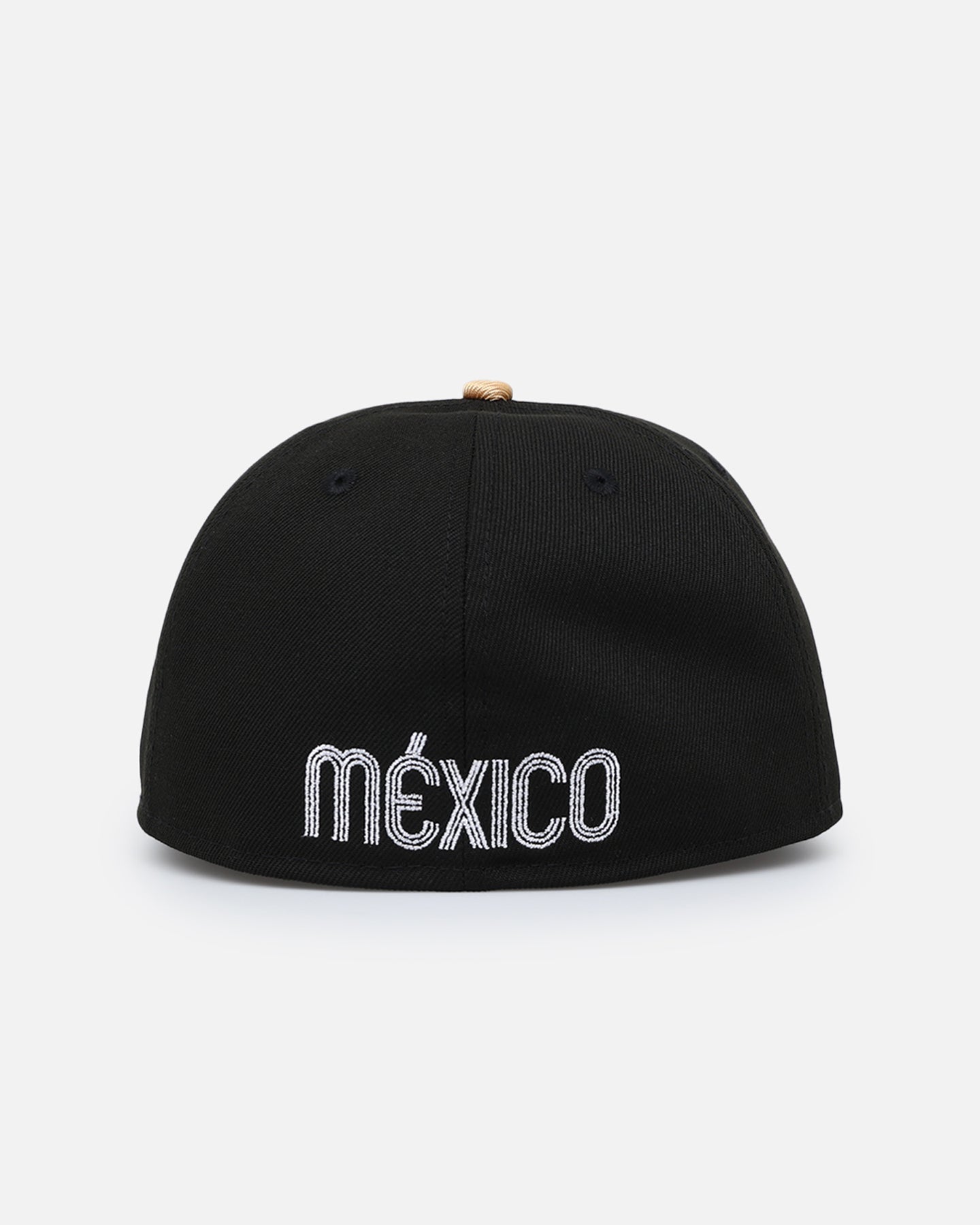 New Era Mexico National Baseball Team 59FIFTY Fitted Black Metallic