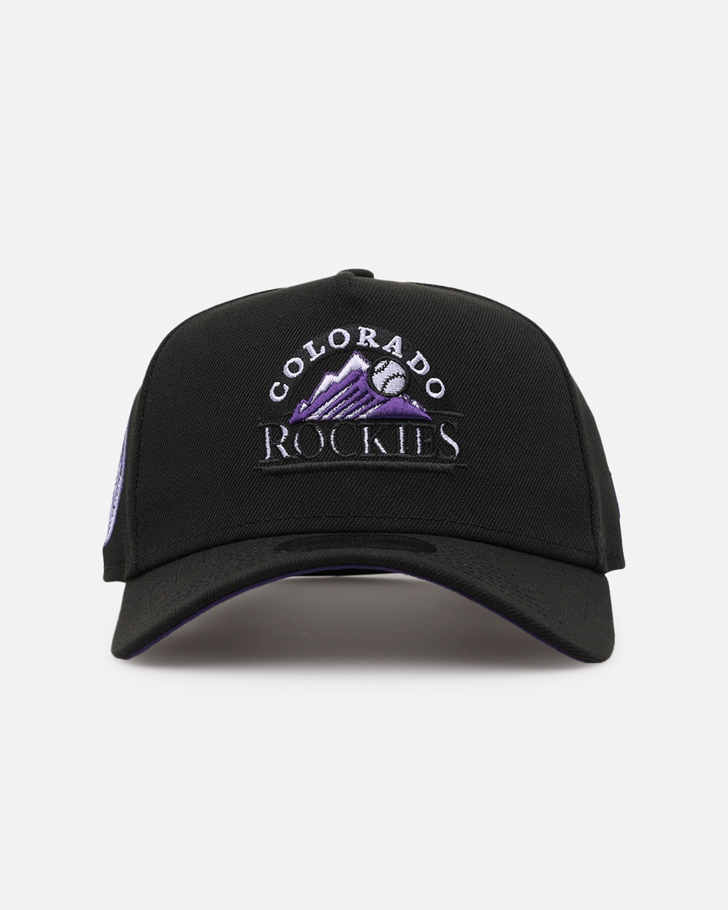New Era Colorado Rockies 'Purple Haze' 9FORTY A-Frame Snapback Black/Purple