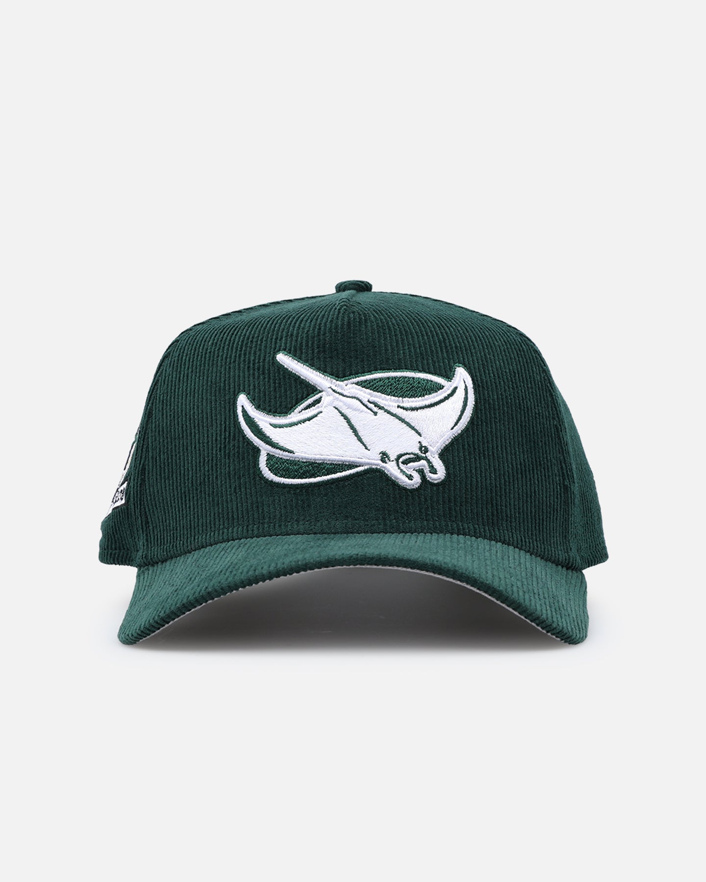 New Era Tampa Bay Devil Rays 'Dark Green Cord' 9FORTY A-Frame Snapback Dark Green