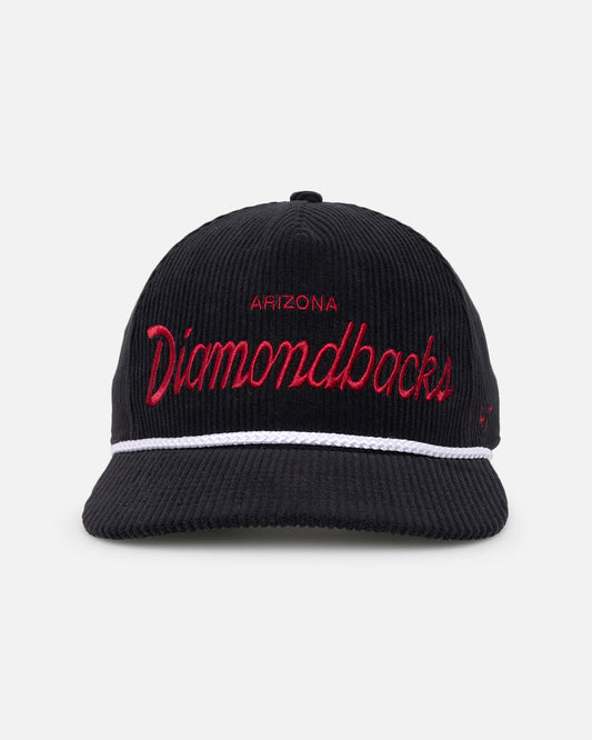 47 Brand Arizona Diamondbacks 'MLB Opening Day' Corduroy Crossrope Hitch Snapback Black