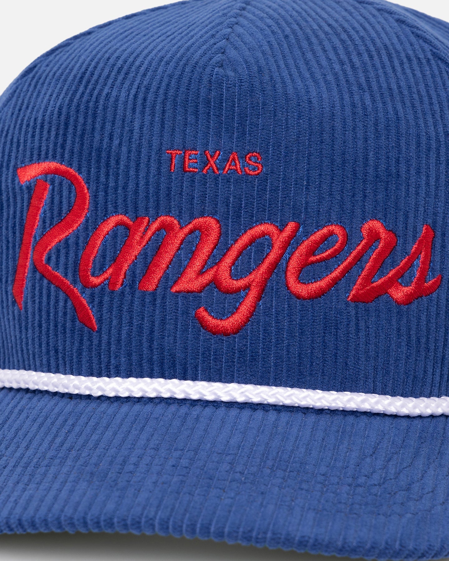 47 Brand Texas Rangers 'MLB Opening Day' Corduroy Crossrope Hitch Snapback Royal