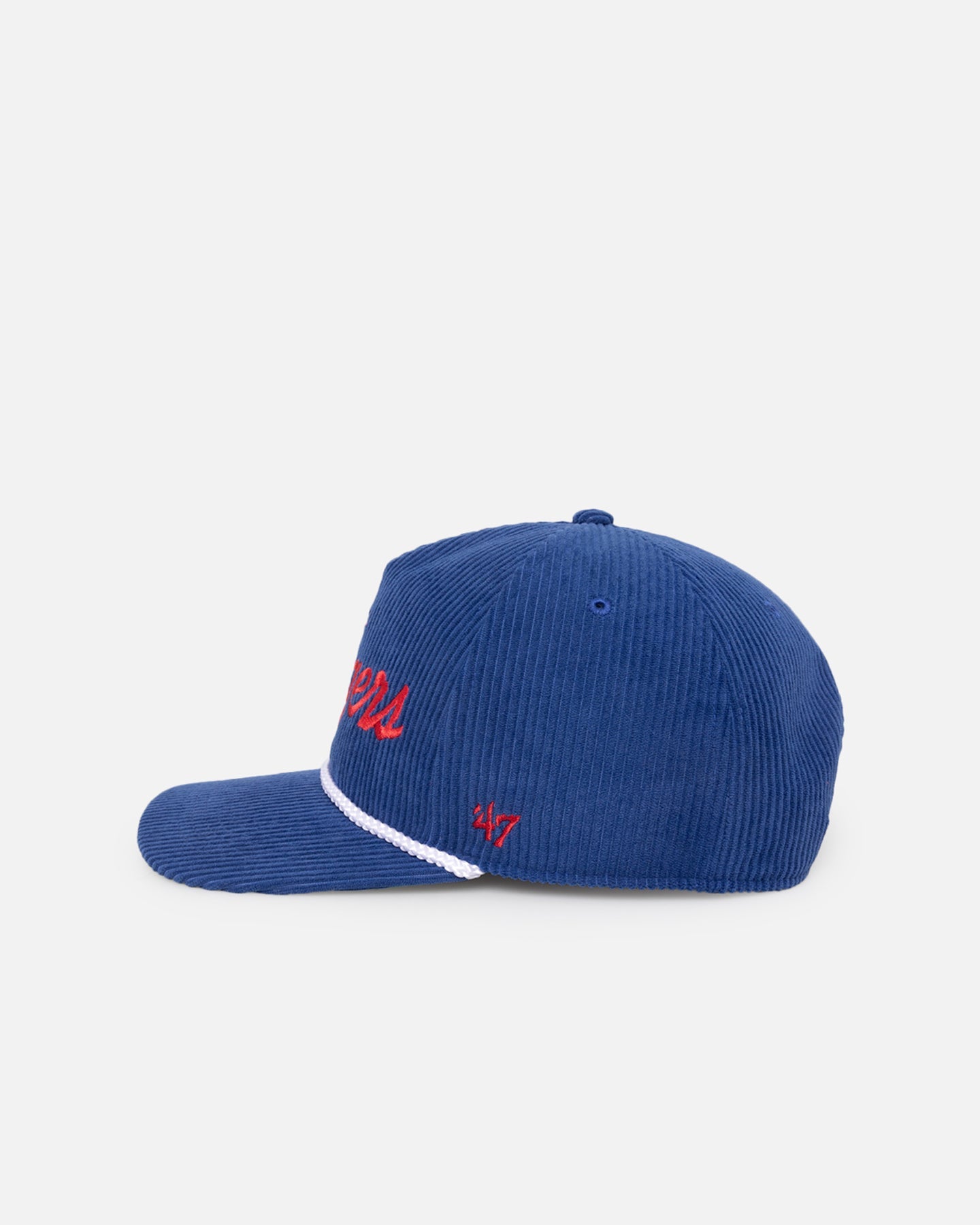 47 Brand Texas Rangers 'MLB Opening Day' Corduroy Crossrope Hitch Snapback Royal