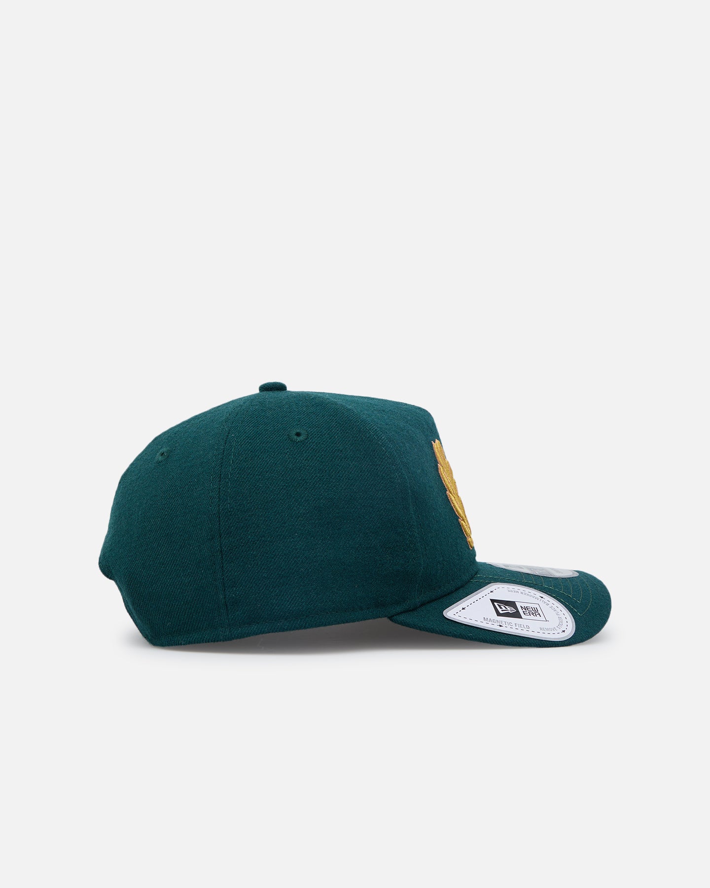 New Era Atlanta Braves 'Heritage Golf' Pre-Curved Golfer Snapback Cilantro Green