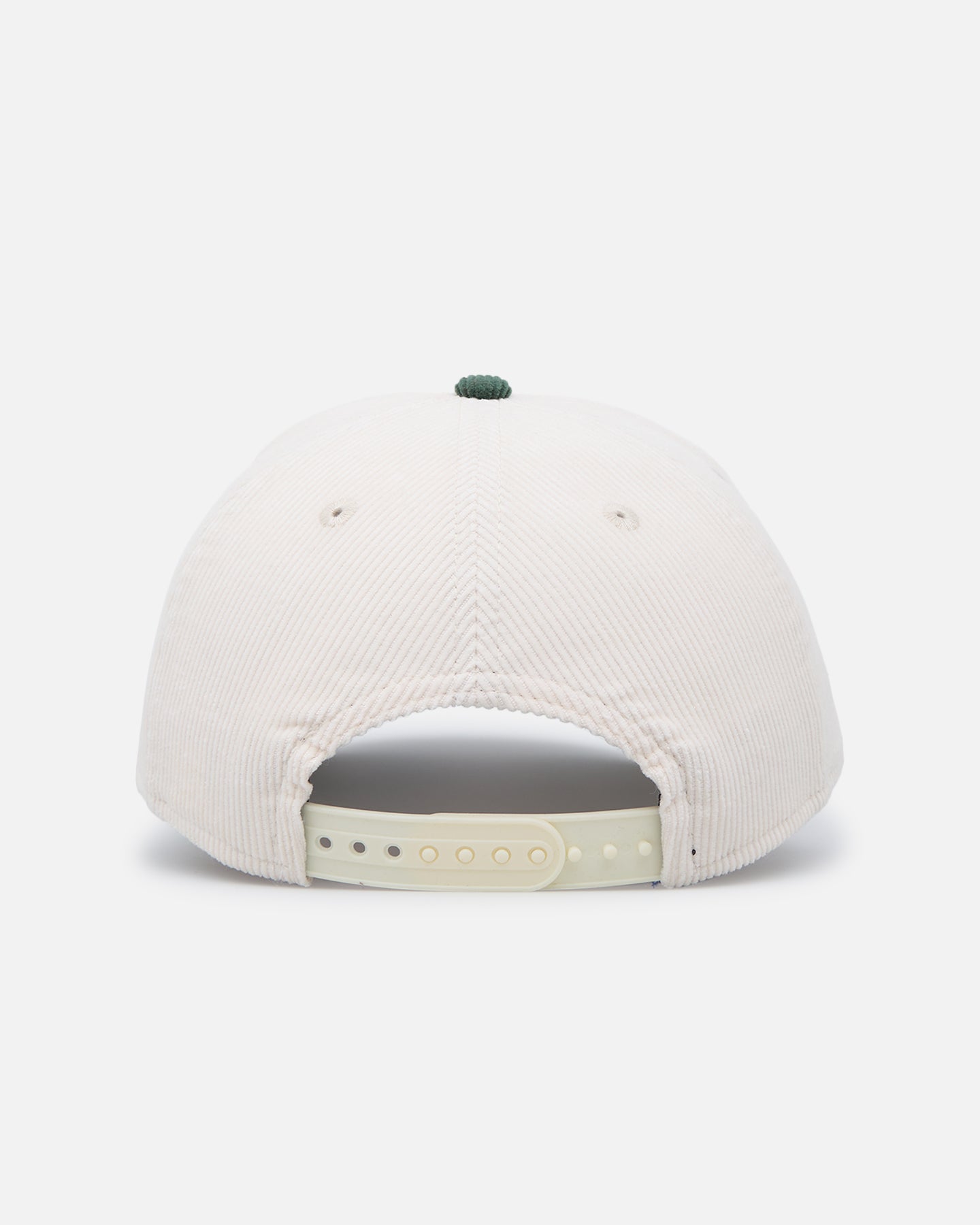 New Era Atlanta Braves 'Heritage Golf' Pre-Curved Golfer Snapback Chrome White