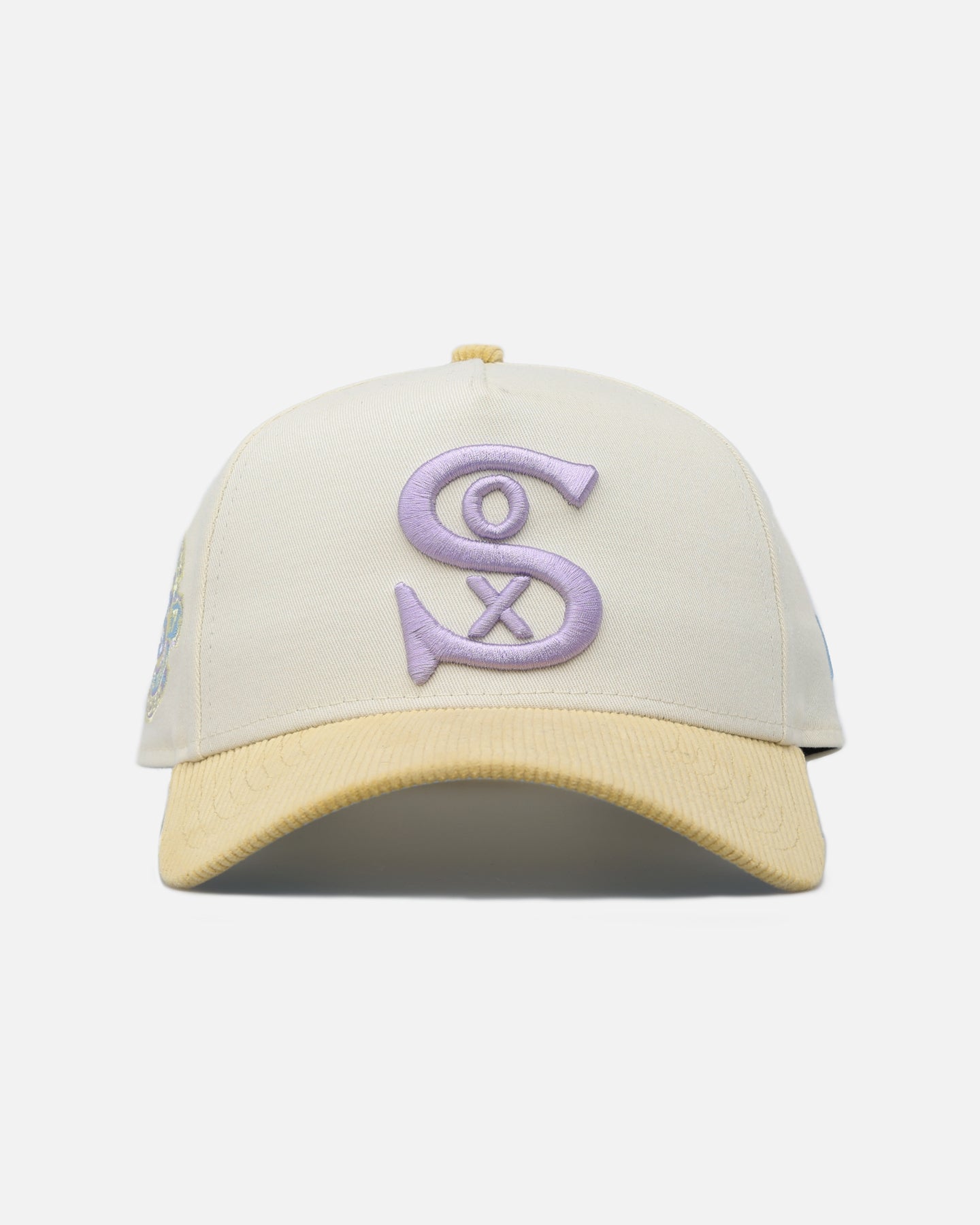 New Era Chicago White Sox 'Easter Corduroy' 9FORTY A-Frame Snapback White/Yellow