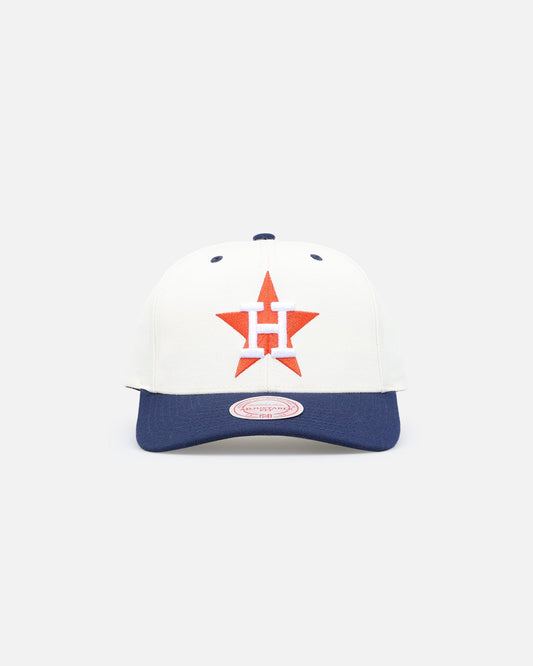Mitchell & Ness Houston Astros Go Team Go Snapback White Cream/Blue