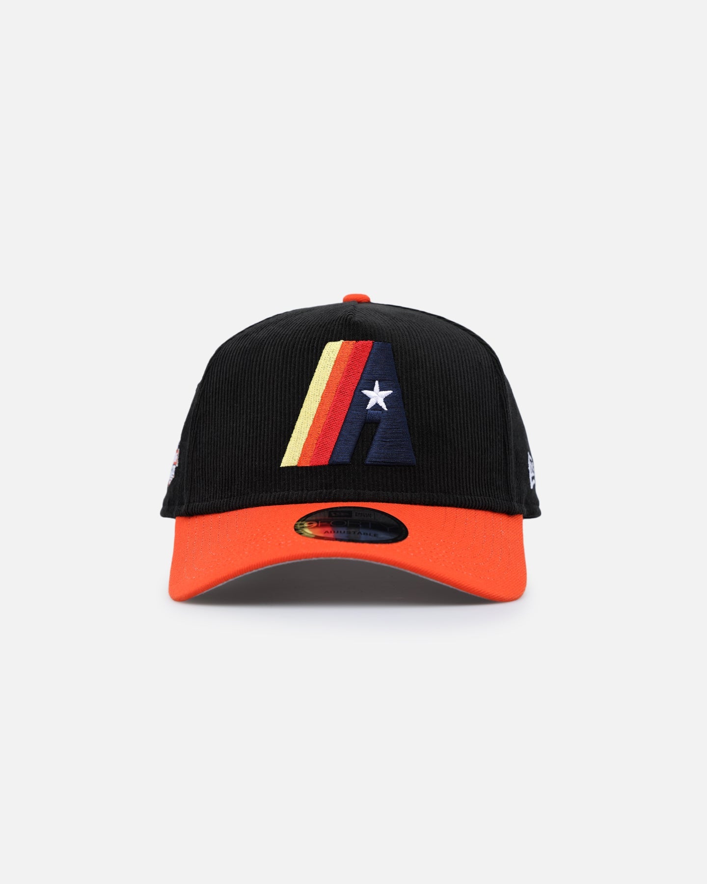 New Era Houston Astros '2-Tone Corduroy' 9FORTY A-Frame Snapback Black