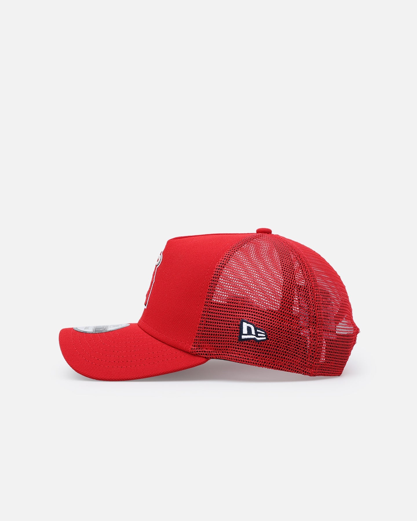 New Era Los Angeles Angels 9FORTY A-Frame Trucker Snapback OTC