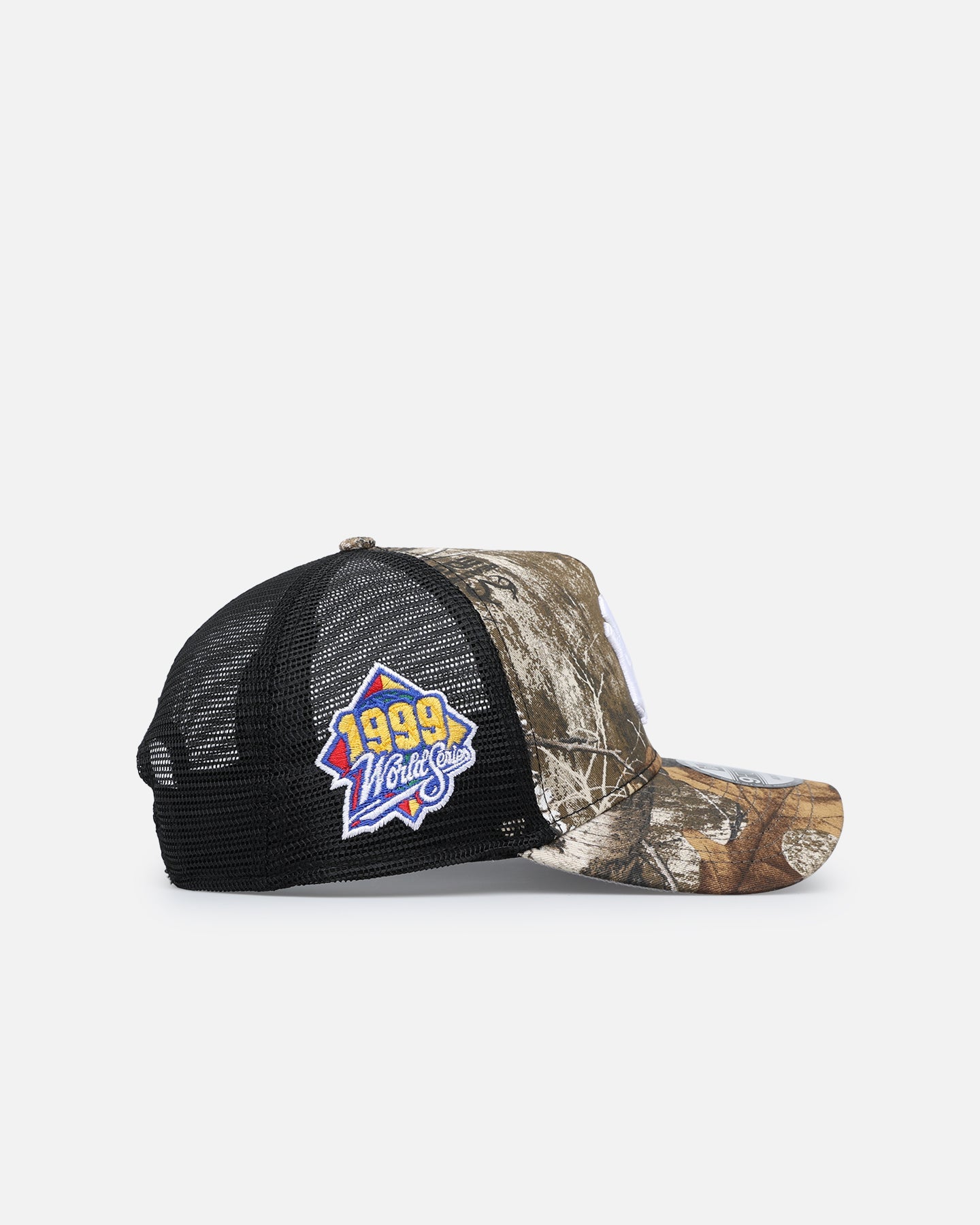 New Era New York Yankees 'Real Tree' 9FORTY A-Frame Trucker Snapback Real Tree